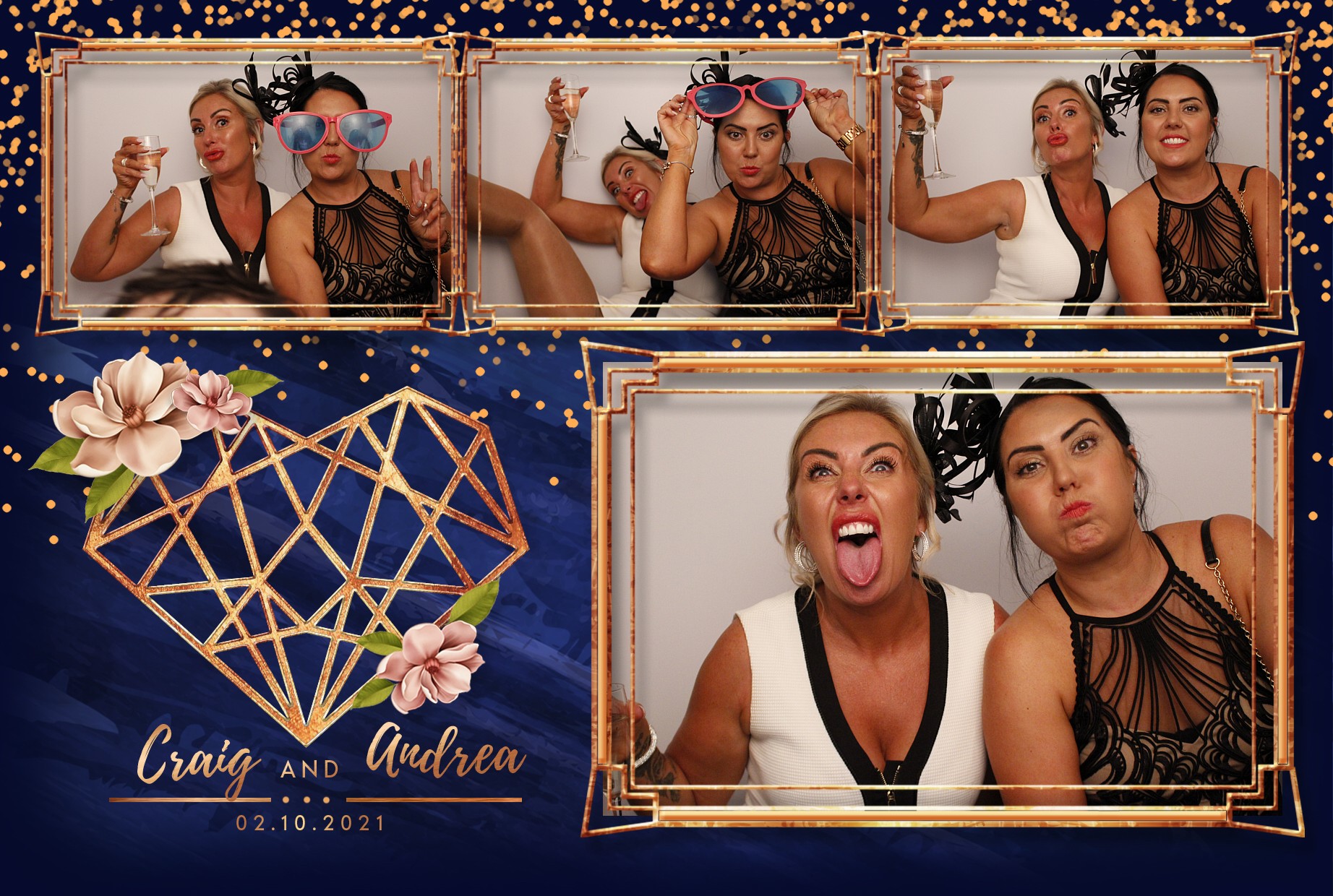 Craig and Andrea's Wedding  | View more photos from the event at gallery.myphotoboothexperience.co.uk/u/MyPhotoBoothExperienceLtd/Craig-and-Andreas-Wedding