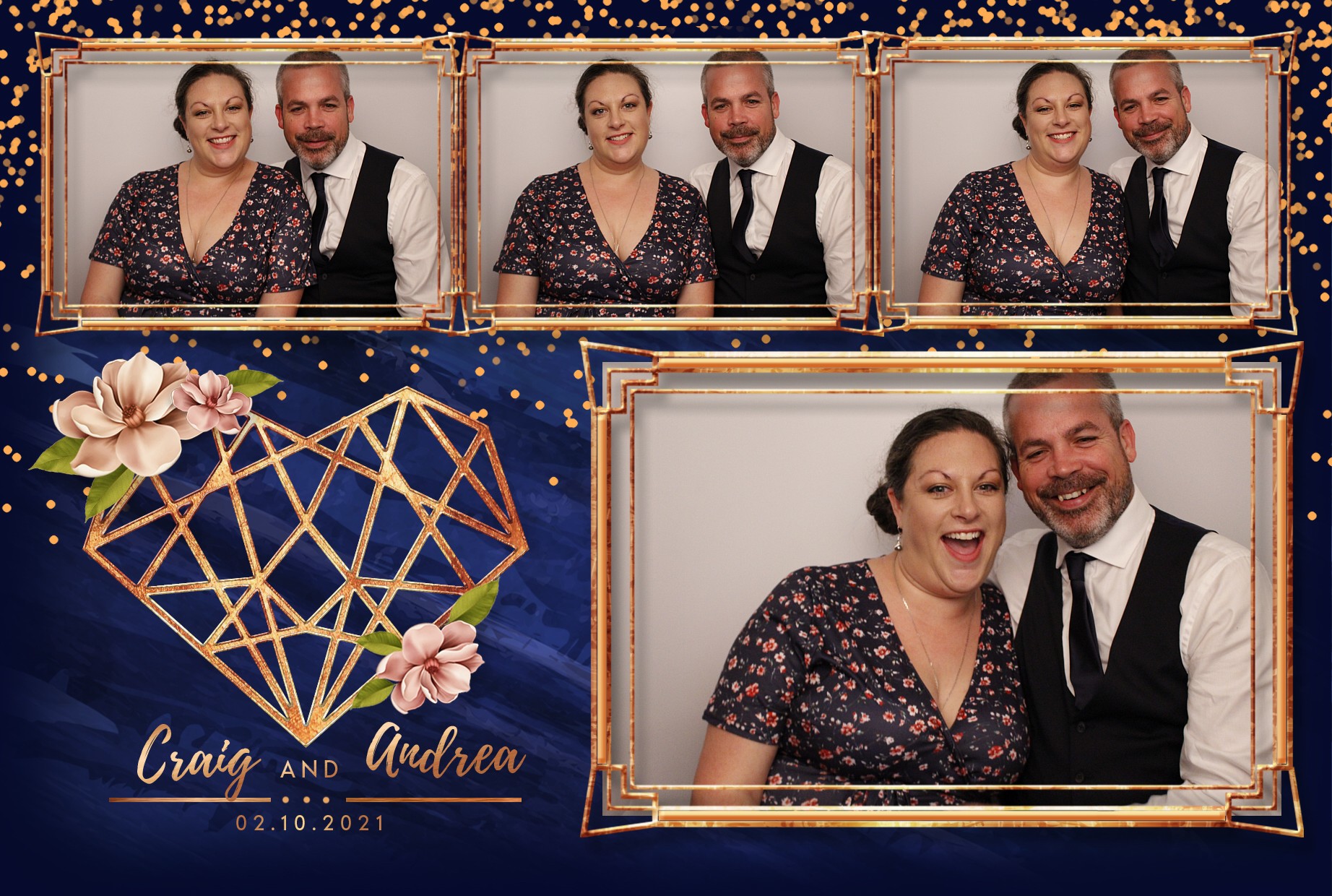 Craig and Andrea's Wedding  | View more photos from the event at gallery.myphotoboothexperience.co.uk/u/MyPhotoBoothExperienceLtd/Craig-and-Andreas-Wedding