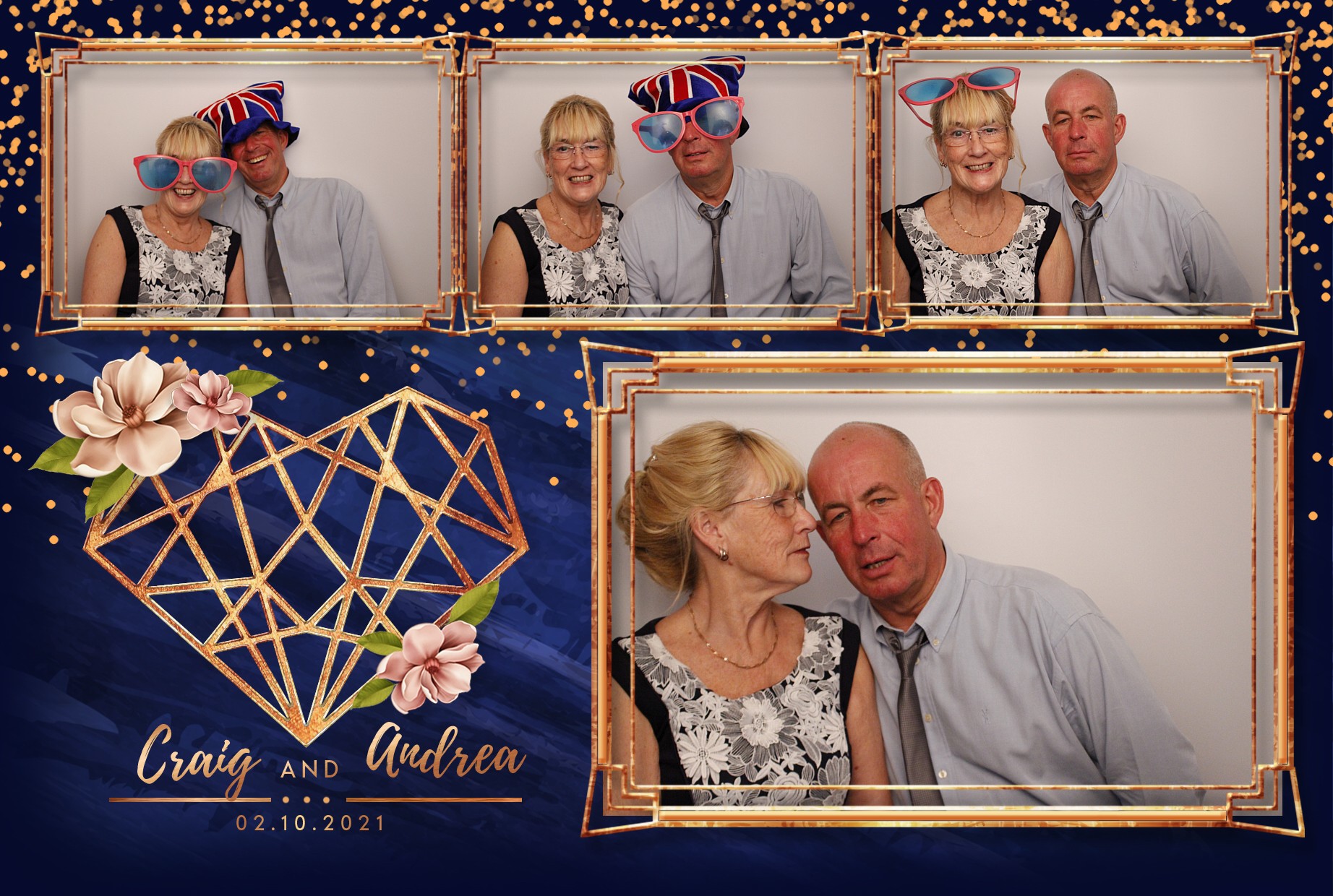 Craig and Andrea's Wedding  | View more photos from the event at gallery.myphotoboothexperience.co.uk/u/MyPhotoBoothExperienceLtd/Craig-and-Andreas-Wedding