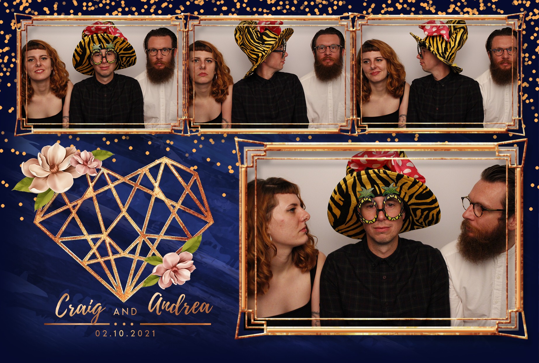 Craig and Andrea's Wedding  | View more photos from the event at gallery.myphotoboothexperience.co.uk/u/MyPhotoBoothExperienceLtd/Craig-and-Andreas-Wedding