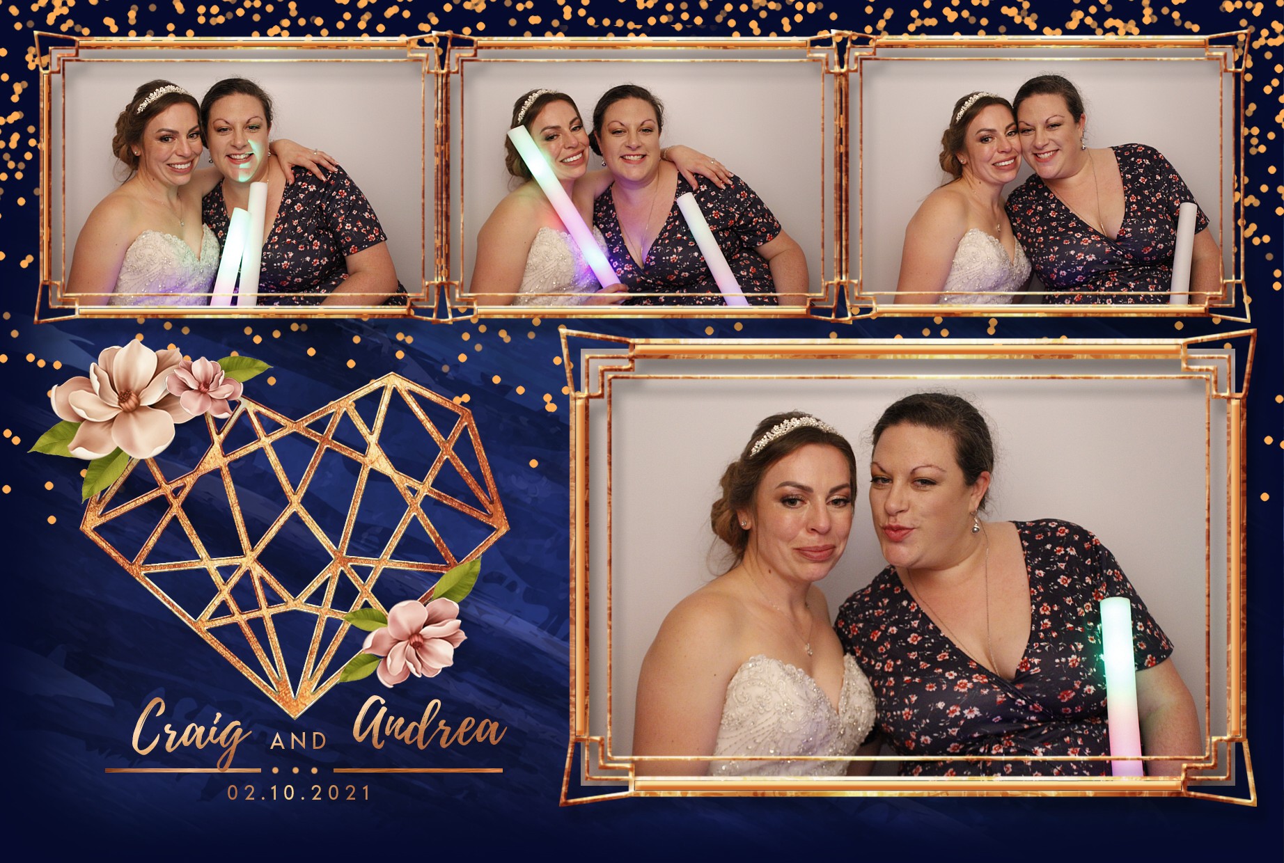 Craig and Andrea's Wedding  | View more photos from the event at gallery.myphotoboothexperience.co.uk/u/MyPhotoBoothExperienceLtd/Craig-and-Andreas-Wedding