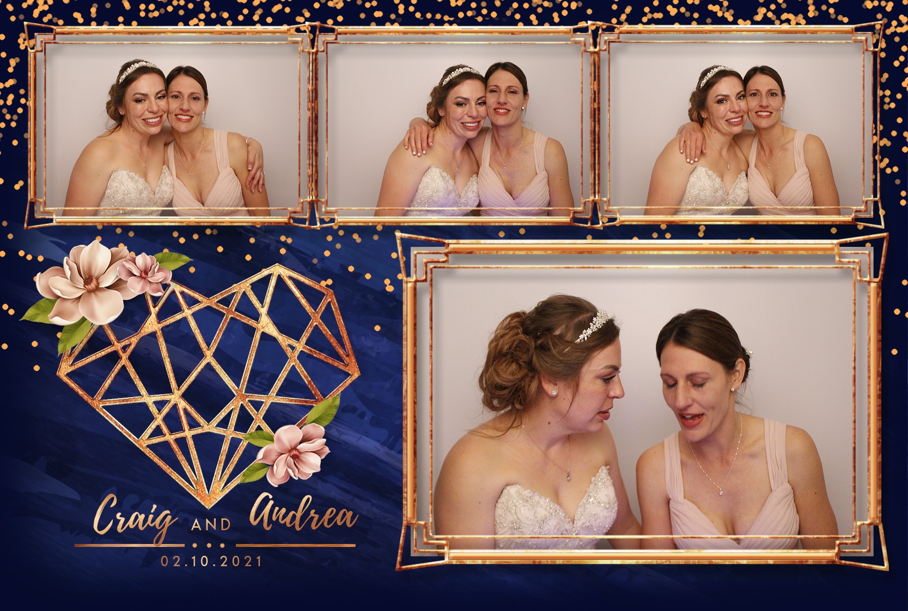 Craig and Andrea's Wedding  | View more photos from the event at gallery.myphotoboothexperience.co.uk/u/MyPhotoBoothExperienceLtd/Craig-and-Andreas-Wedding
