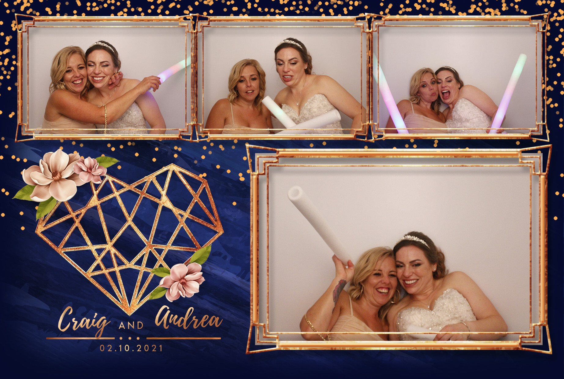 Craig and Andrea's Wedding  | View more photos from the event at gallery.myphotoboothexperience.co.uk/u/MyPhotoBoothExperienceLtd/Craig-and-Andreas-Wedding