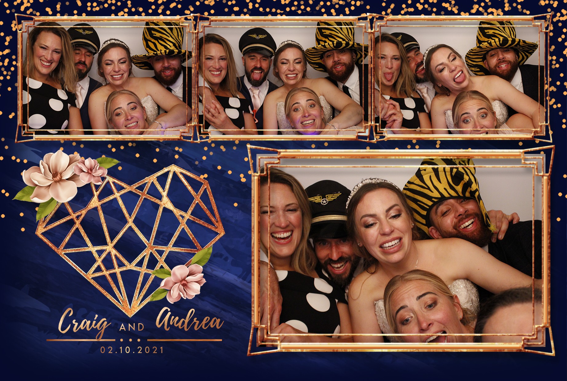 Craig and Andrea's Wedding  | View more photos from the event at gallery.myphotoboothexperience.co.uk/u/MyPhotoBoothExperienceLtd/Craig-and-Andreas-Wedding
