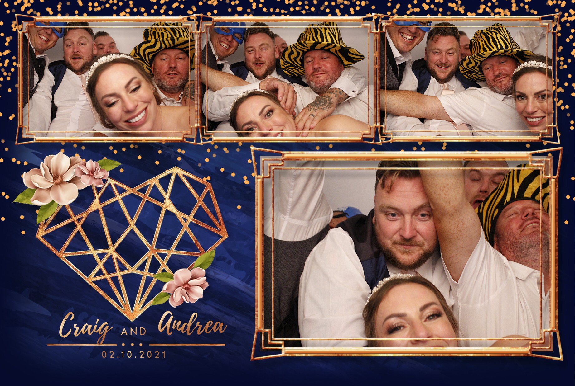 Craig and Andrea's Wedding  | View more photos from the event at gallery.myphotoboothexperience.co.uk/u/MyPhotoBoothExperienceLtd/Craig-and-Andreas-Wedding