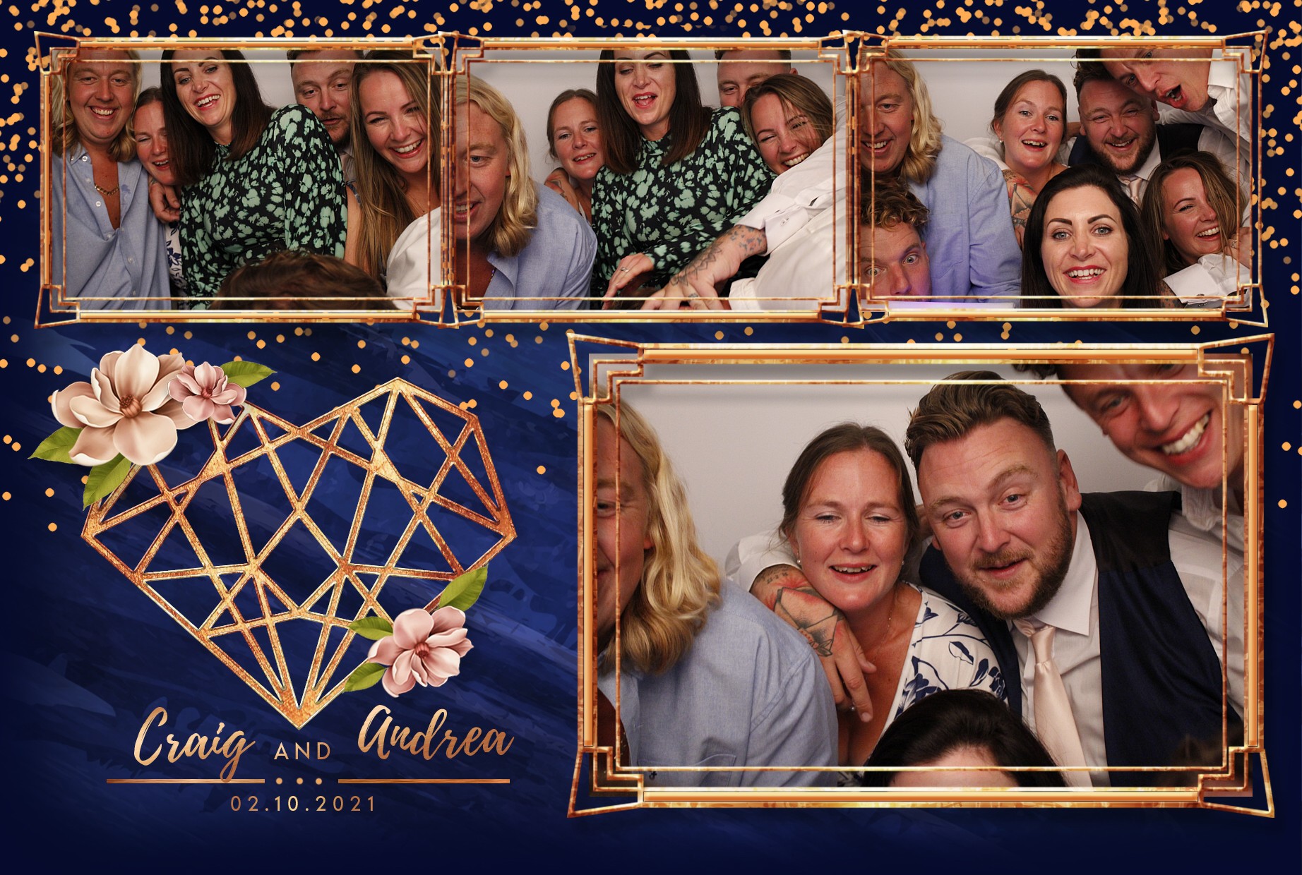Craig and Andrea's Wedding  | View more photos from the event at gallery.myphotoboothexperience.co.uk/u/MyPhotoBoothExperienceLtd/Craig-and-Andreas-Wedding