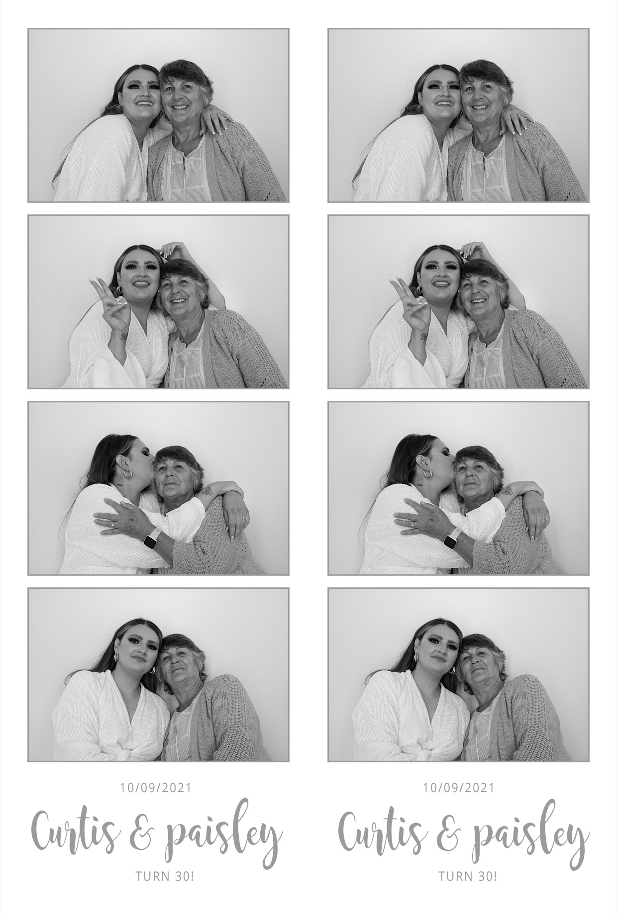 Curtis and Paisley's 30th Birthday  | View more photos from the event at gallery.myphotoboothexperience.co.uk/u/MyPhotoBoothExperienceLtd/Curtis-and-Paisleys-30th-Birthday