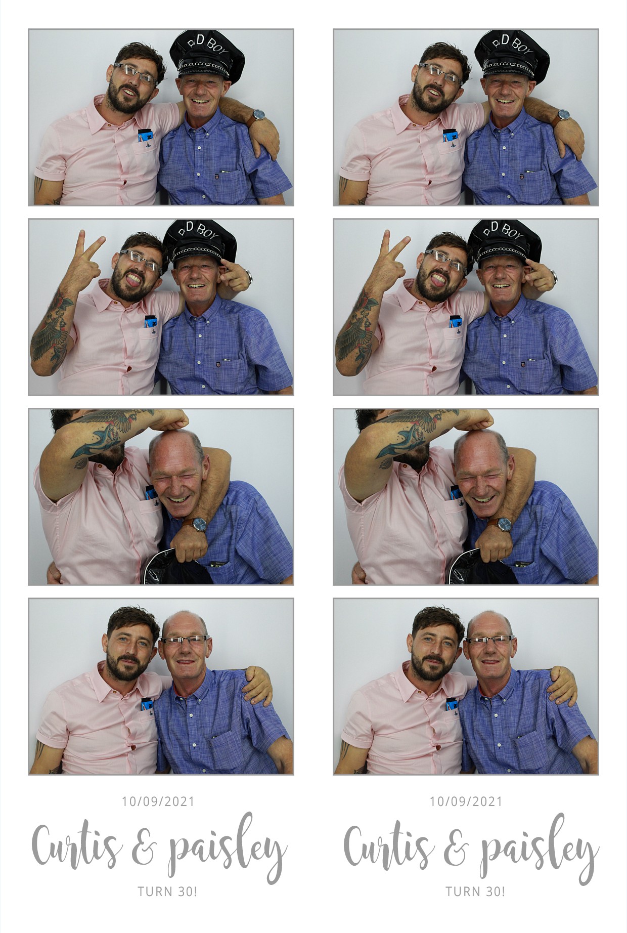 Curtis and Paisley's 30th Birthday  | View more photos from the event at gallery.myphotoboothexperience.co.uk/u/MyPhotoBoothExperienceLtd/Curtis-and-Paisleys-30th-Birthday