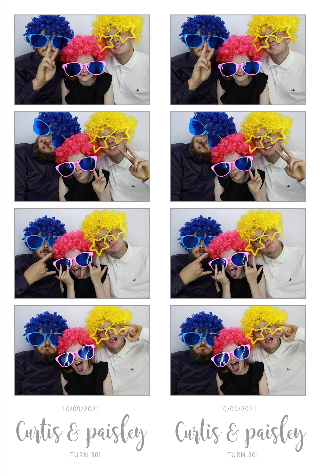 Curtis and Paisley's 30th Birthday  | View more photos from the event at gallery.myphotoboothexperience.co.uk/u/MyPhotoBoothExperienceLtd/Curtis-and-Paisleys-30th-Birthday