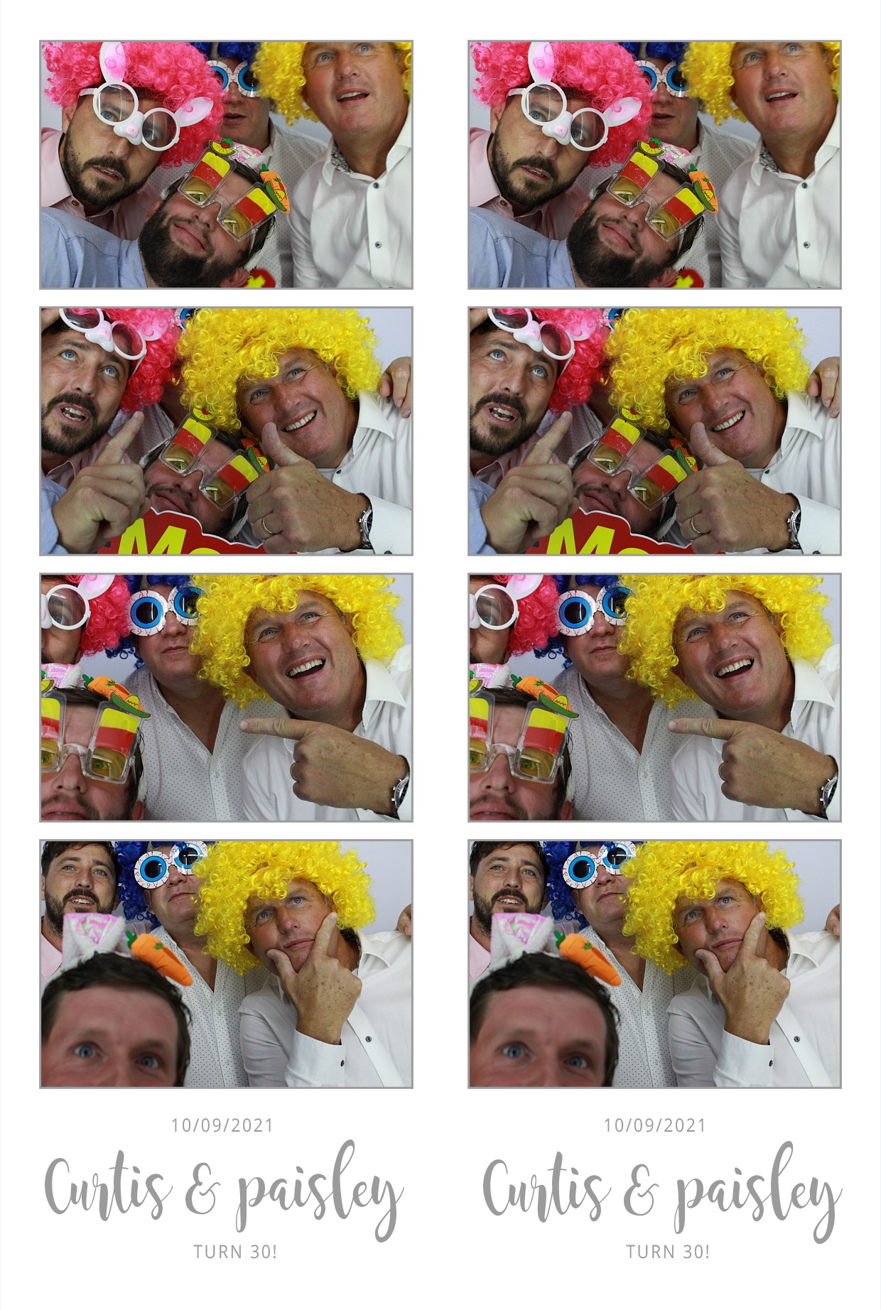 Curtis and Paisley's 30th Birthday  | View more photos from the event at gallery.myphotoboothexperience.co.uk/u/MyPhotoBoothExperienceLtd/Curtis-and-Paisleys-30th-Birthday