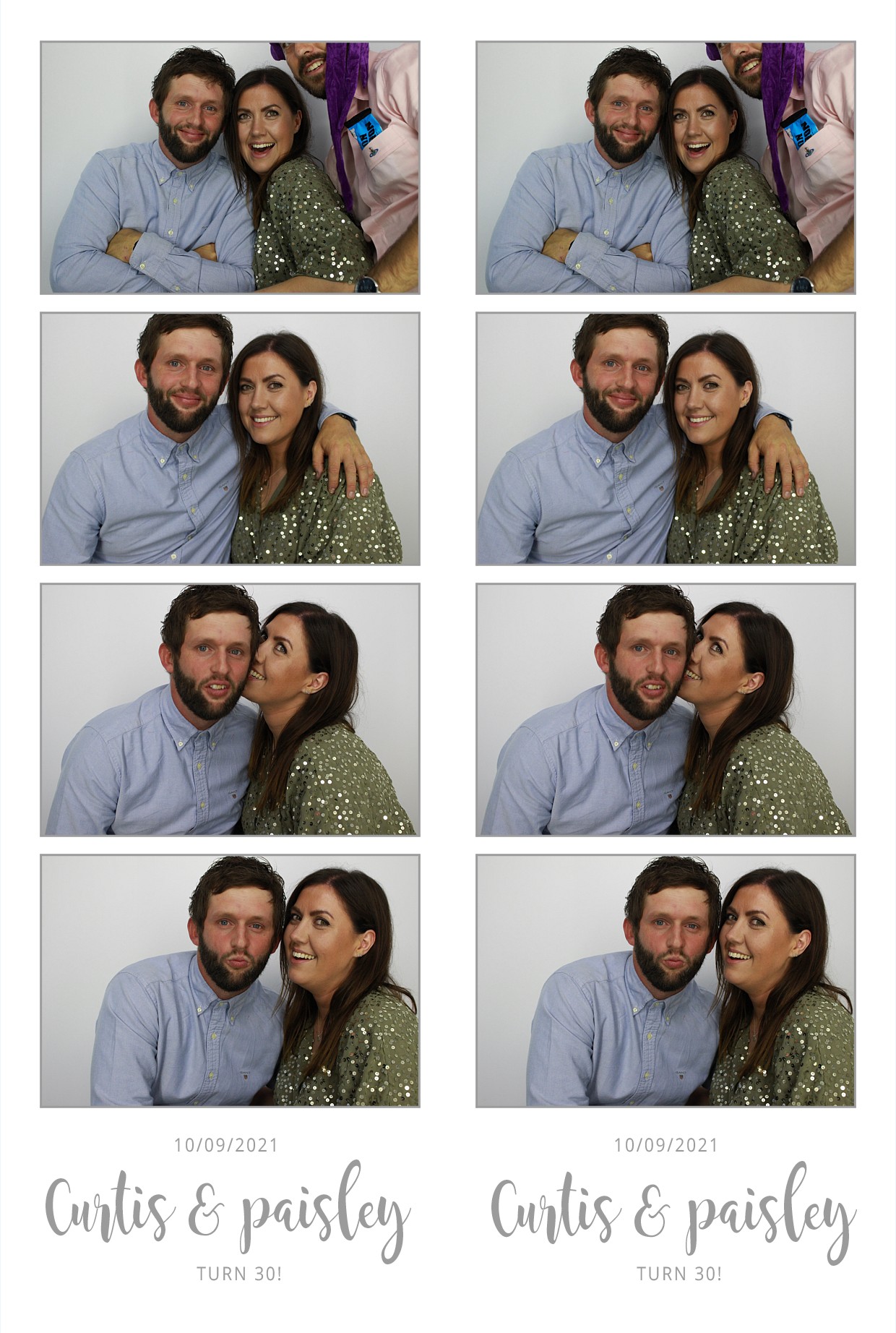 Curtis and Paisley's 30th Birthday  | View more photos from the event at gallery.myphotoboothexperience.co.uk/u/MyPhotoBoothExperienceLtd/Curtis-and-Paisleys-30th-Birthday