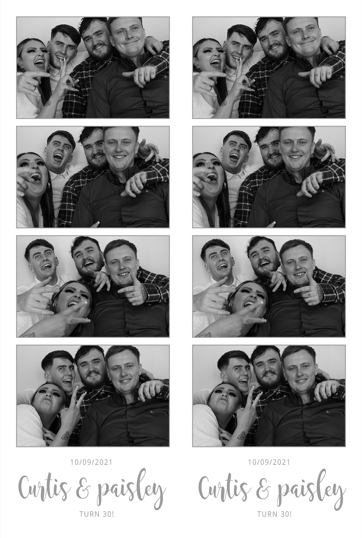 Curtis and Paisley's 30th Birthday  | View more photos from the event at gallery.myphotoboothexperience.co.uk/u/MyPhotoBoothExperienceLtd/Curtis-and-Paisleys-30th-Birthday