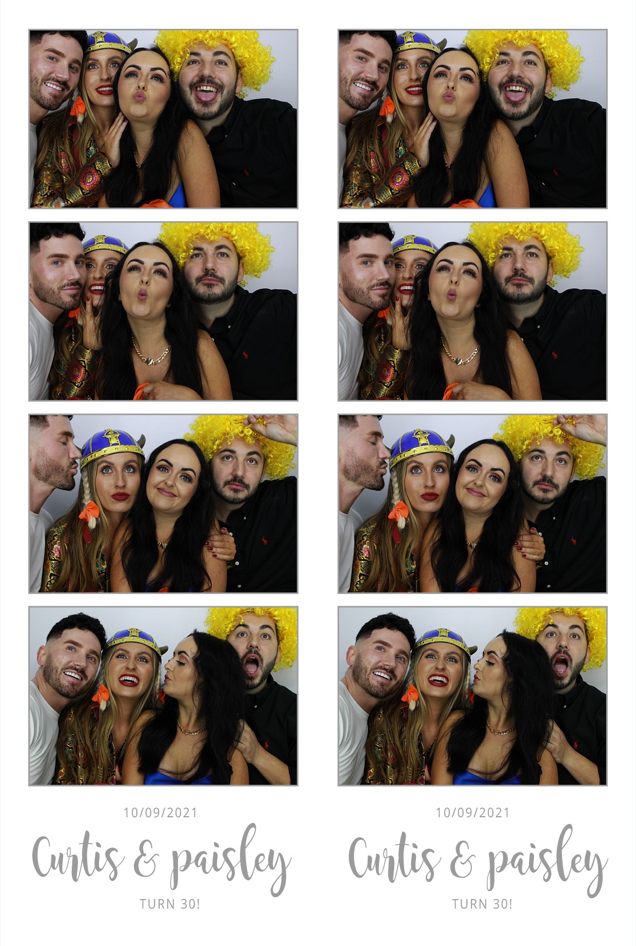 Curtis and Paisley's 30th Birthday  | View more photos from the event at gallery.myphotoboothexperience.co.uk/u/MyPhotoBoothExperienceLtd/Curtis-and-Paisleys-30th-Birthday