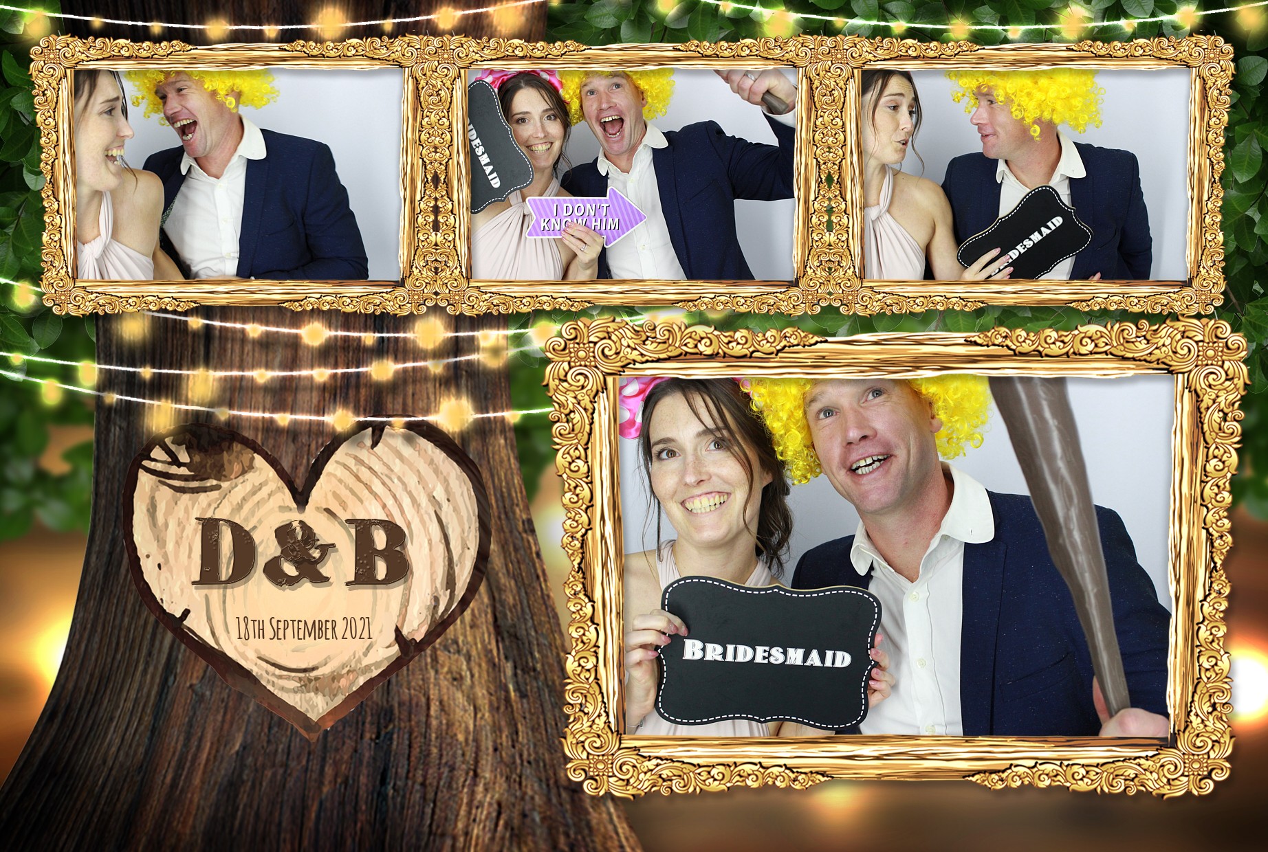 Dan and Becca's Wedding | View more photos from the event at gallery.myphotoboothexperience.co.uk/u/MyPhotoBoothExperienceLtd/Dan-and-Beccas-Wedding