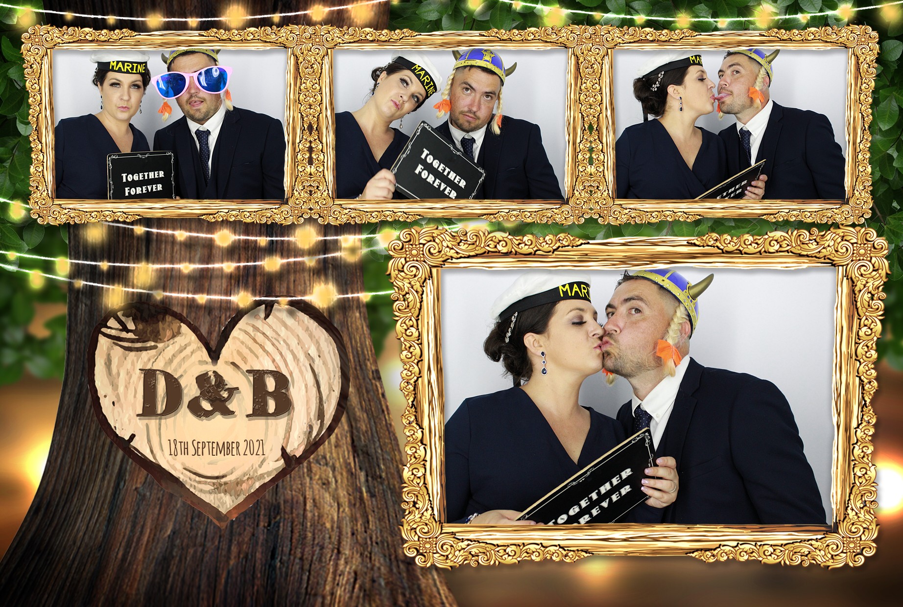 Dan and Becca's Wedding | View more photos from the event at gallery.myphotoboothexperience.co.uk/u/MyPhotoBoothExperienceLtd/Dan-and-Beccas-Wedding