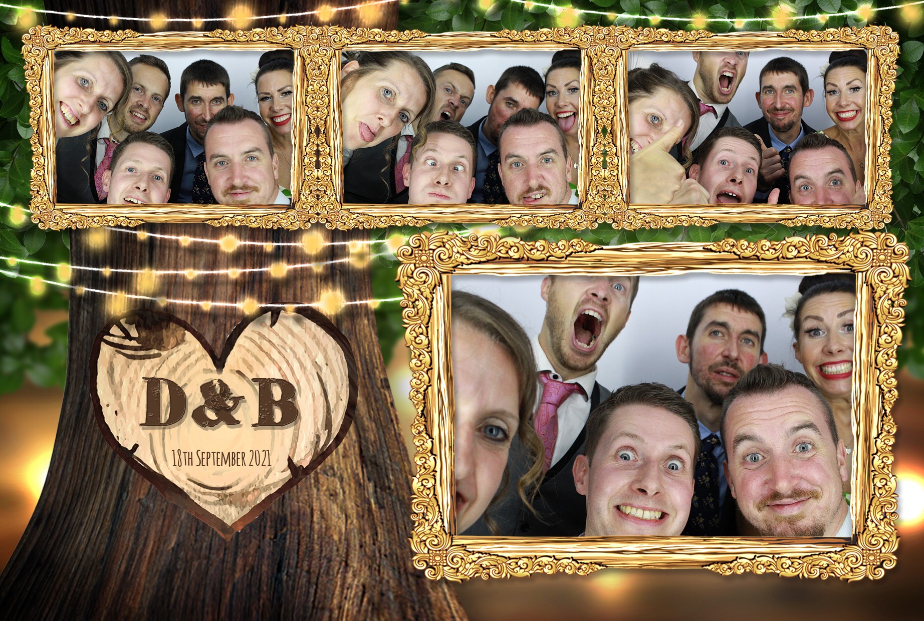 Dan and Becca's Wedding | View more photos from the event at gallery.myphotoboothexperience.co.uk/u/MyPhotoBoothExperienceLtd/Dan-and-Beccas-Wedding