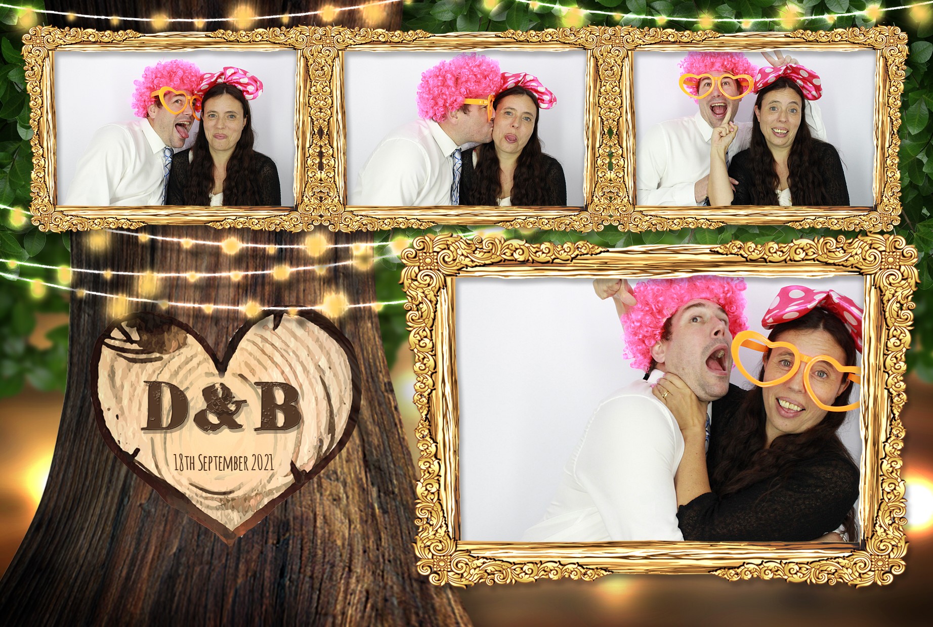 Dan and Becca's Wedding | View more photos from the event at gallery.myphotoboothexperience.co.uk/u/MyPhotoBoothExperienceLtd/Dan-and-Beccas-Wedding