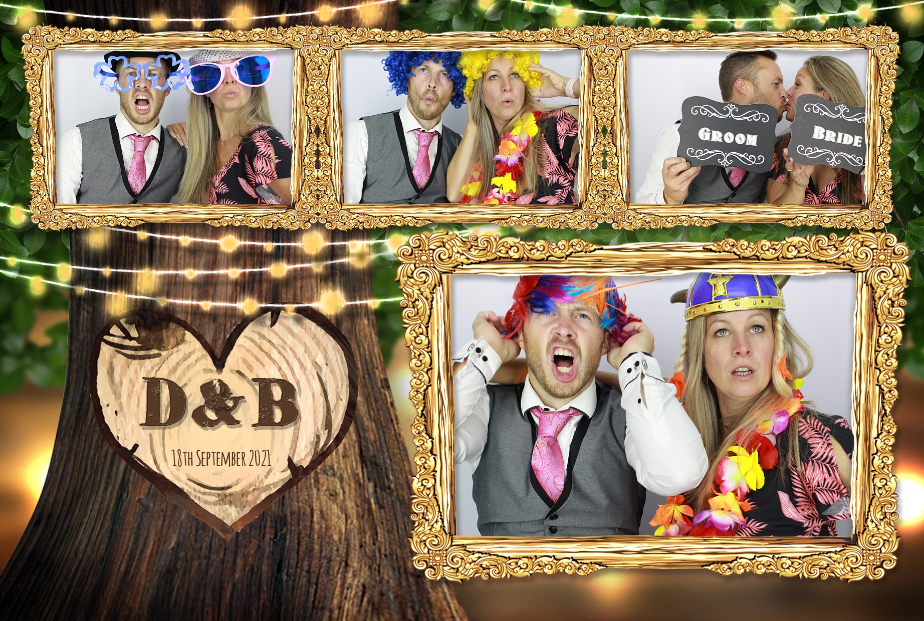 Dan and Becca's Wedding | View more photos from the event at gallery.myphotoboothexperience.co.uk/u/MyPhotoBoothExperienceLtd/Dan-and-Beccas-Wedding