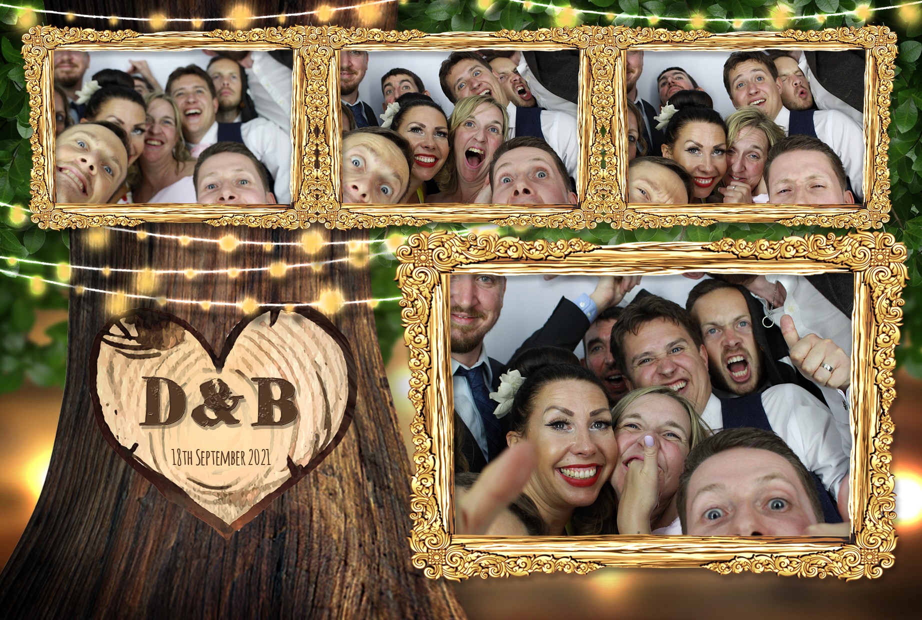 Dan and Becca's Wedding | View more photos from the event at gallery.myphotoboothexperience.co.uk/u/MyPhotoBoothExperienceLtd/Dan-and-Beccas-Wedding