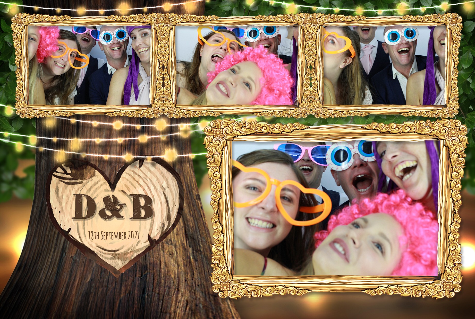 Dan and Becca's Wedding | View more photos from the event at gallery.myphotoboothexperience.co.uk/u/MyPhotoBoothExperienceLtd/Dan-and-Beccas-Wedding