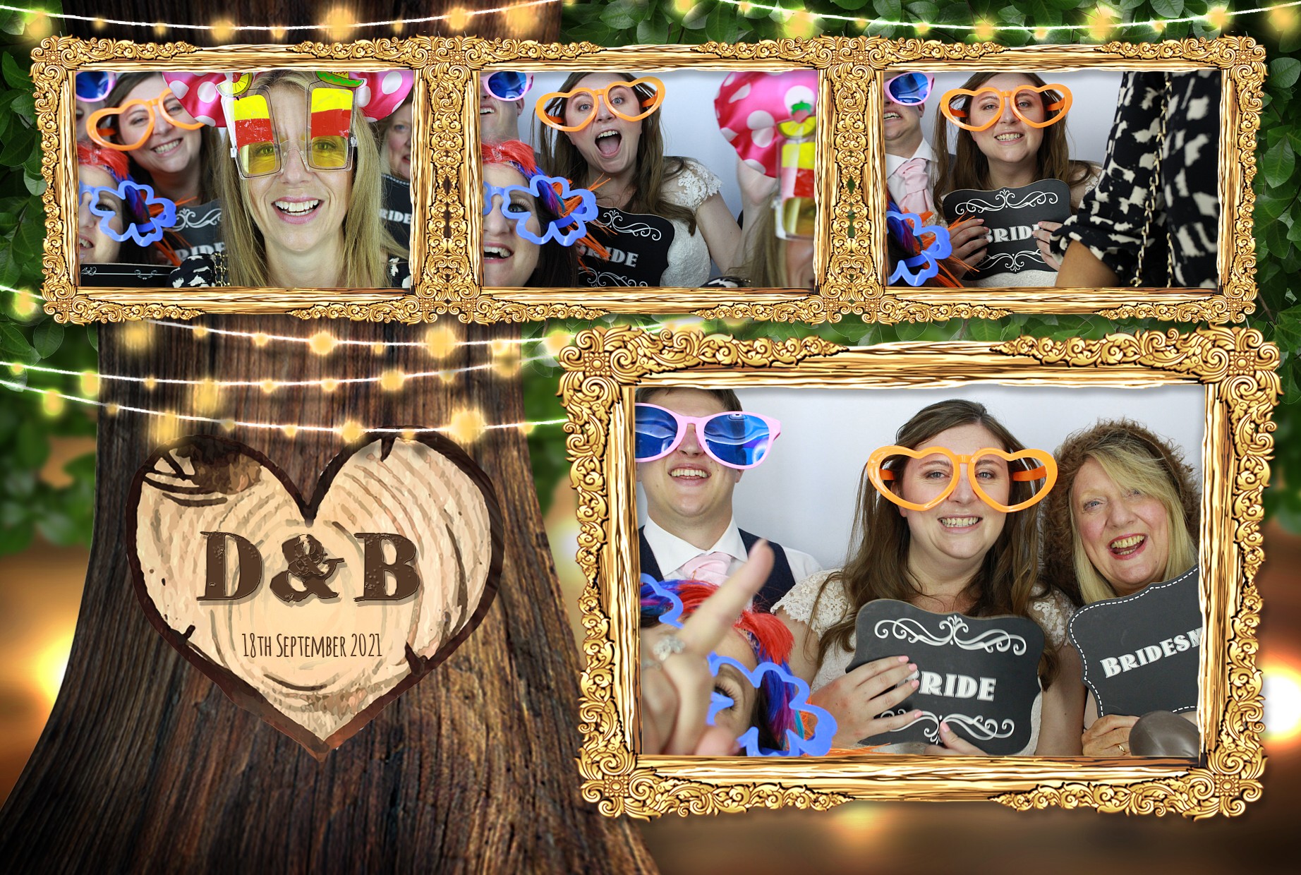 Dan and Becca's Wedding | View more photos from the event at gallery.myphotoboothexperience.co.uk/u/MyPhotoBoothExperienceLtd/Dan-and-Beccas-Wedding