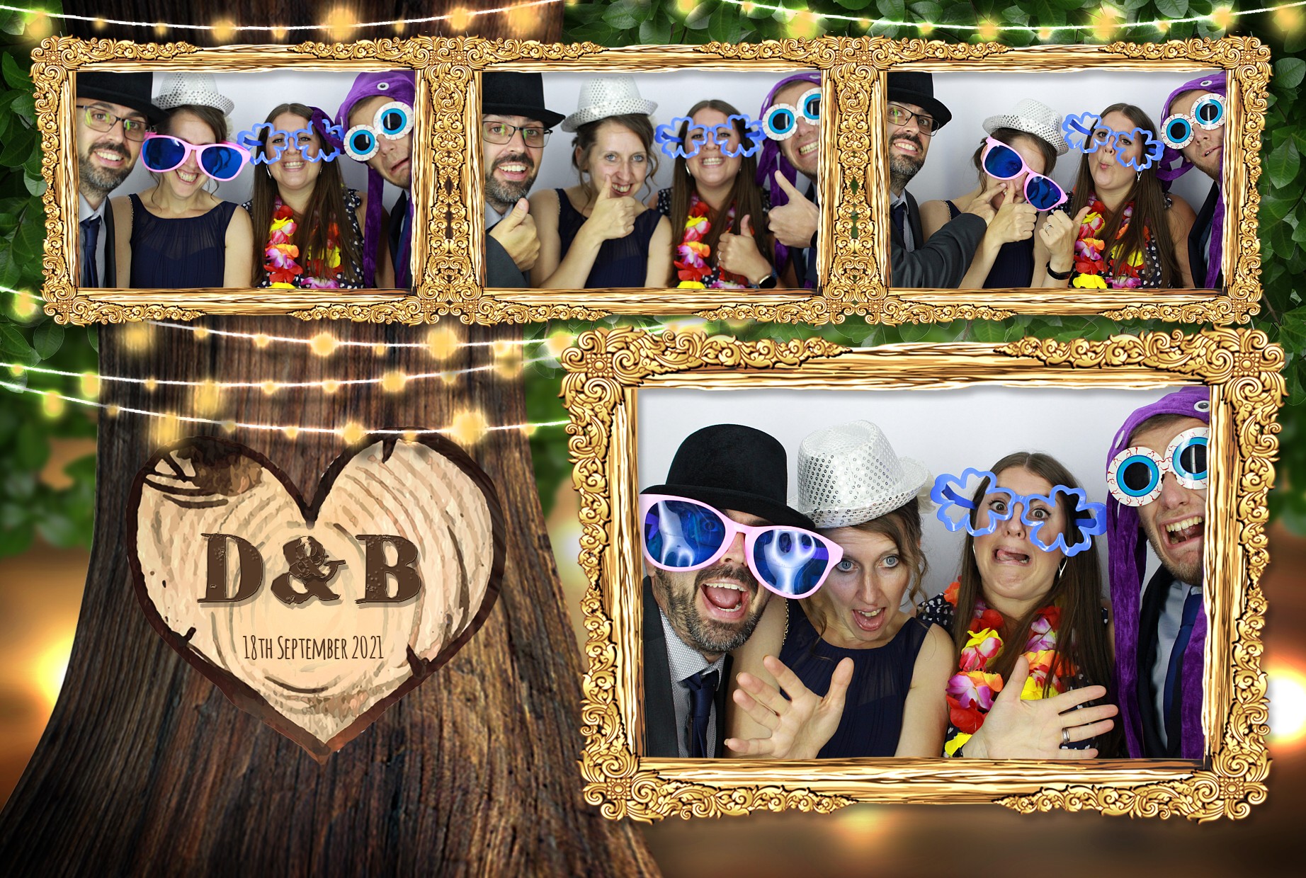 Dan and Becca's Wedding | View more photos from the event at gallery.myphotoboothexperience.co.uk/u/MyPhotoBoothExperienceLtd/Dan-and-Beccas-Wedding