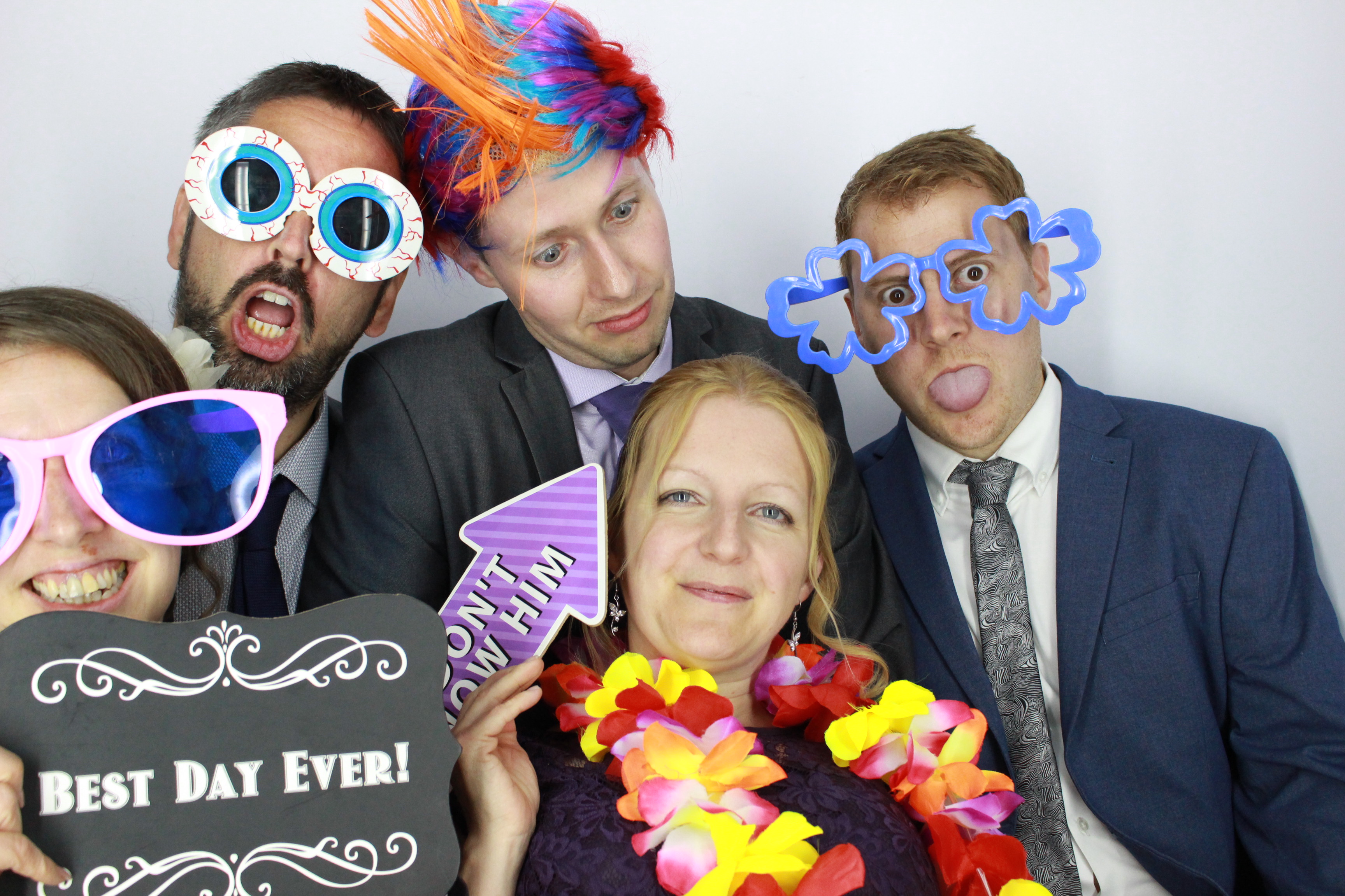 Dan and Becca's Wedding | View more photos from the event at gallery.myphotoboothexperience.co.uk/u/MyPhotoBoothExperienceLtd/Dan-and-Beccas-Wedding