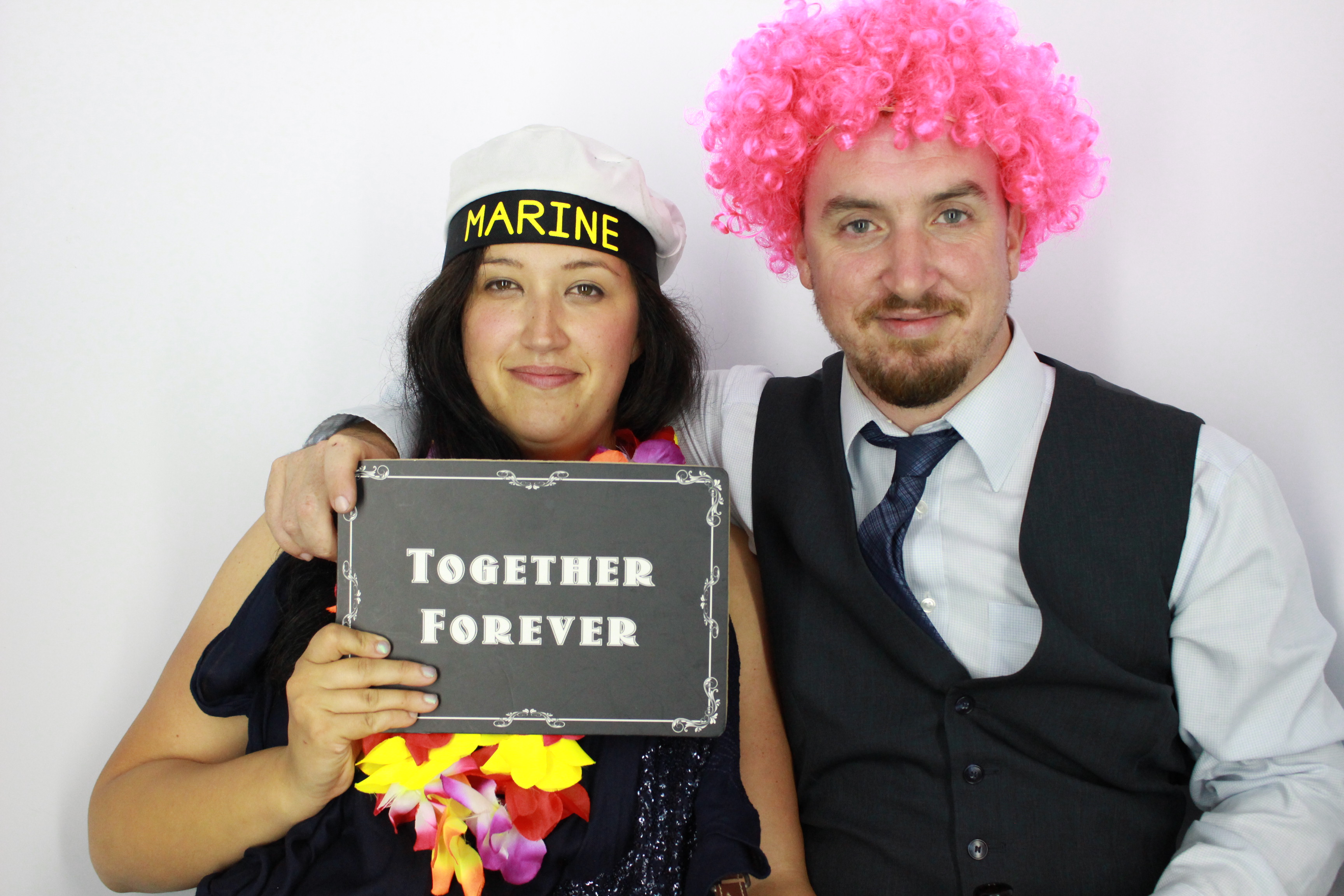 Dan and Becca's Wedding | View more photos from the event at gallery.myphotoboothexperience.co.uk/u/MyPhotoBoothExperienceLtd/Dan-and-Beccas-Wedding
