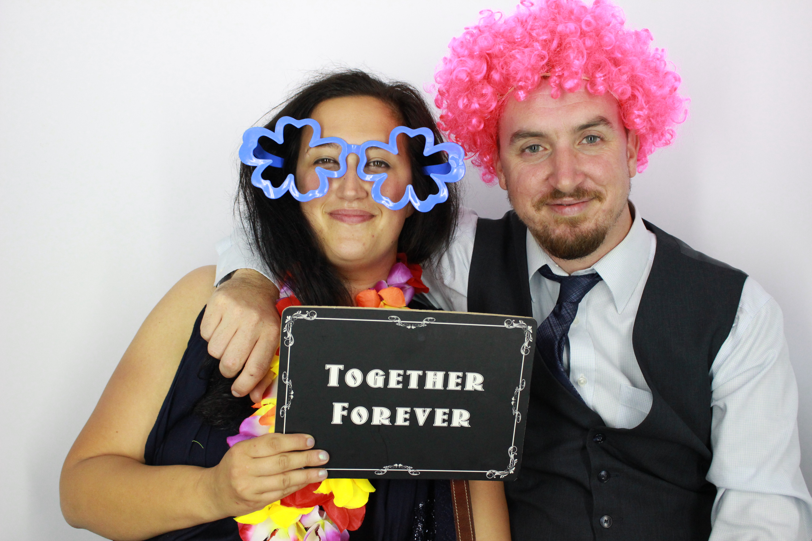 Dan and Becca's Wedding | View more photos from the event at gallery.myphotoboothexperience.co.uk/u/MyPhotoBoothExperienceLtd/Dan-and-Beccas-Wedding