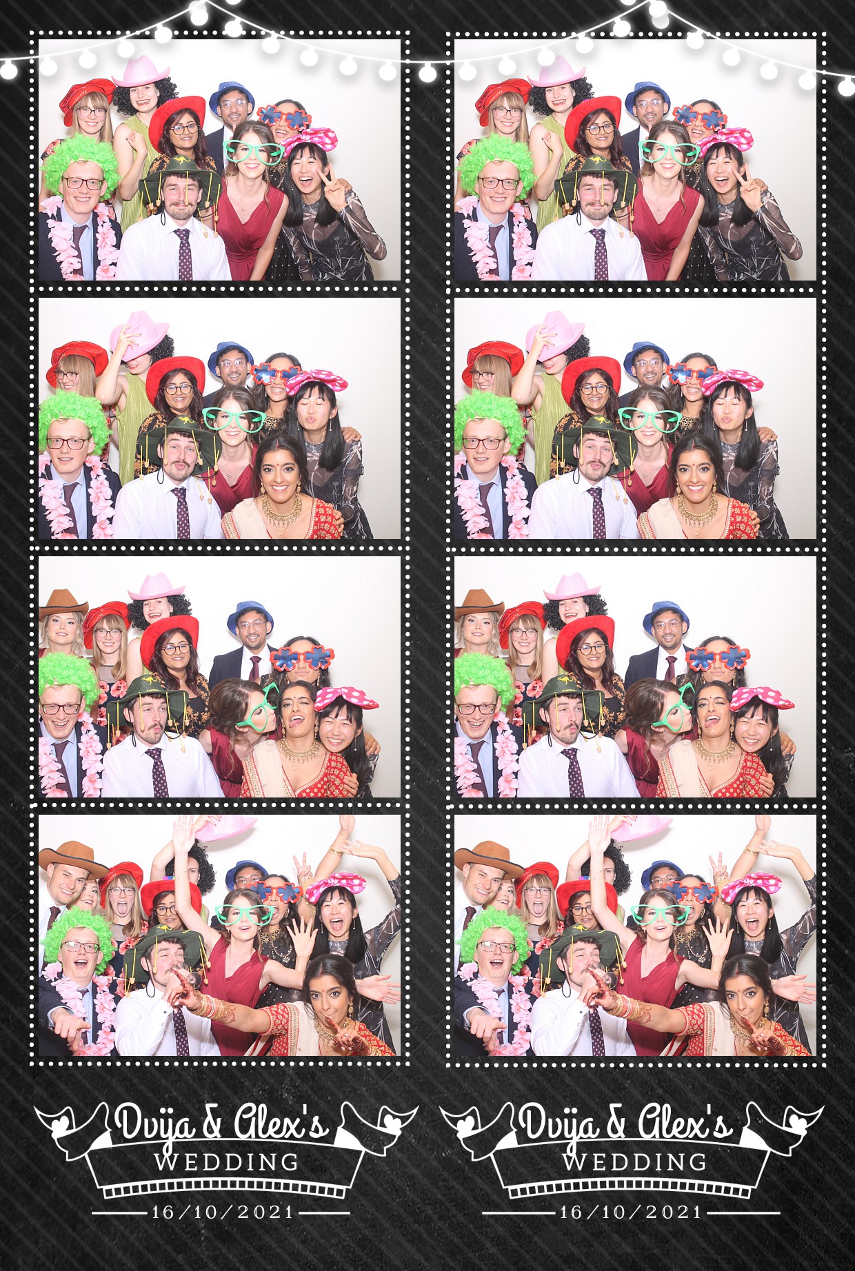Diva and Alex's Wedding | View more photos from the event at gallery.myphotoboothexperience.co.uk/u/MyPhotoBoothExperienceLtd/Diva-and-Alexs-Wedding