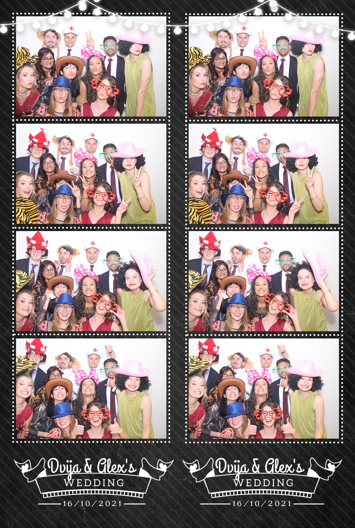 Diva and Alex's Wedding | View more photos from the event at gallery.myphotoboothexperience.co.uk/u/MyPhotoBoothExperienceLtd/Diva-and-Alexs-Wedding