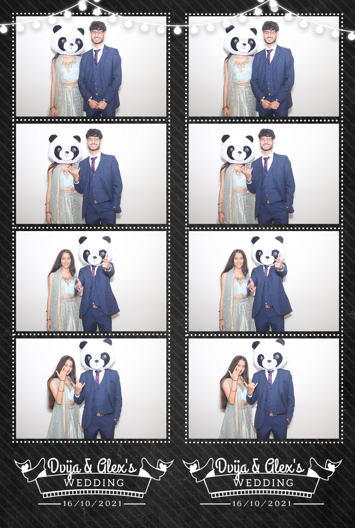 Diva and Alex's Wedding | View more photos from the event at gallery.myphotoboothexperience.co.uk/u/MyPhotoBoothExperienceLtd/Diva-and-Alexs-Wedding