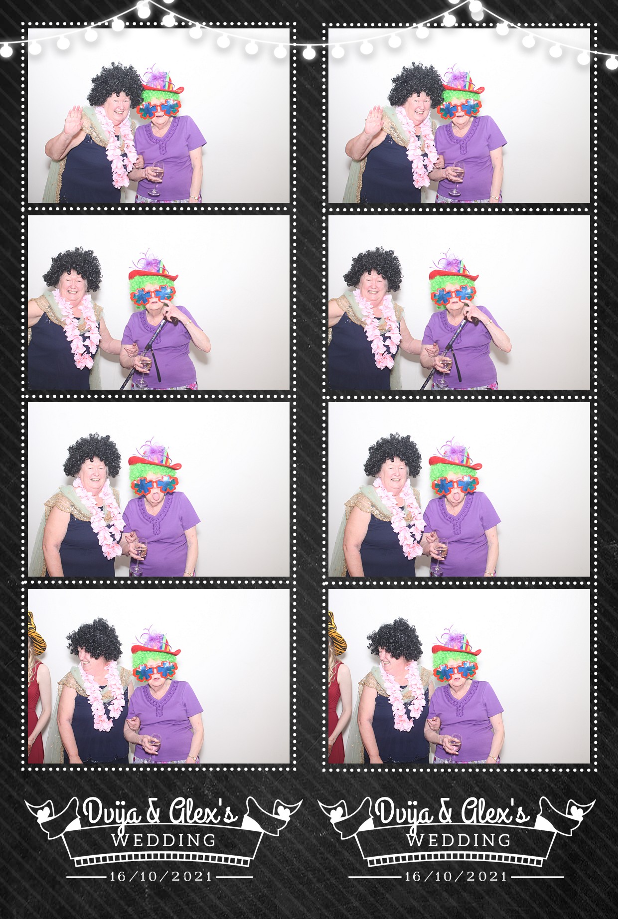 Diva and Alex's Wedding | View more photos from the event at gallery.myphotoboothexperience.co.uk/u/MyPhotoBoothExperienceLtd/Diva-and-Alexs-Wedding