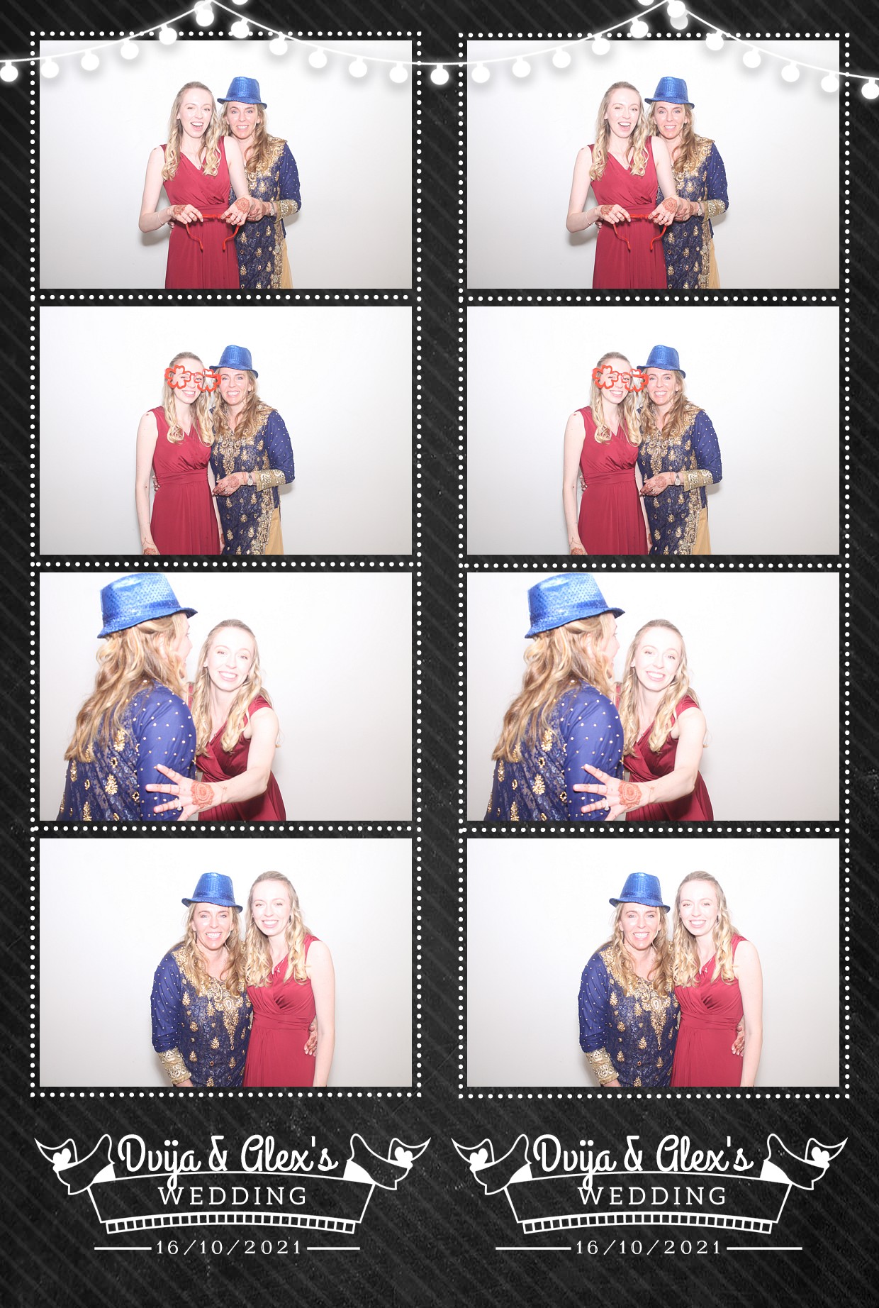 Diva and Alex's Wedding | View more photos from the event at gallery.myphotoboothexperience.co.uk/u/MyPhotoBoothExperienceLtd/Diva-and-Alexs-Wedding