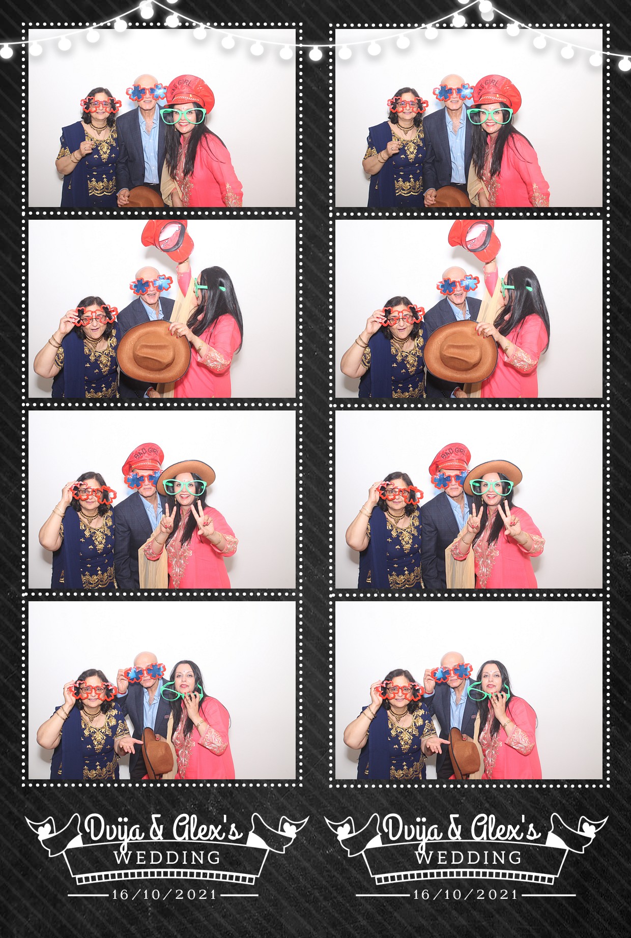 Diva and Alex's Wedding | View more photos from the event at gallery.myphotoboothexperience.co.uk/u/MyPhotoBoothExperienceLtd/Diva-and-Alexs-Wedding