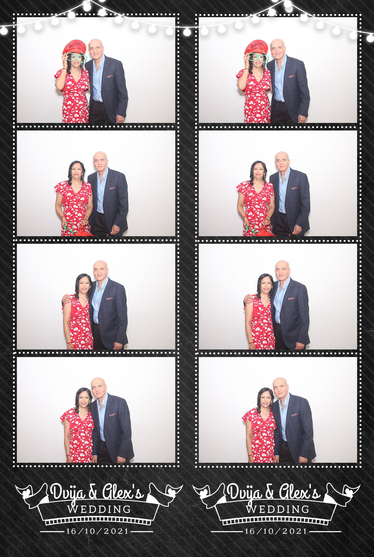 Diva and Alex's Wedding | View more photos from the event at gallery.myphotoboothexperience.co.uk/u/MyPhotoBoothExperienceLtd/Diva-and-Alexs-Wedding
