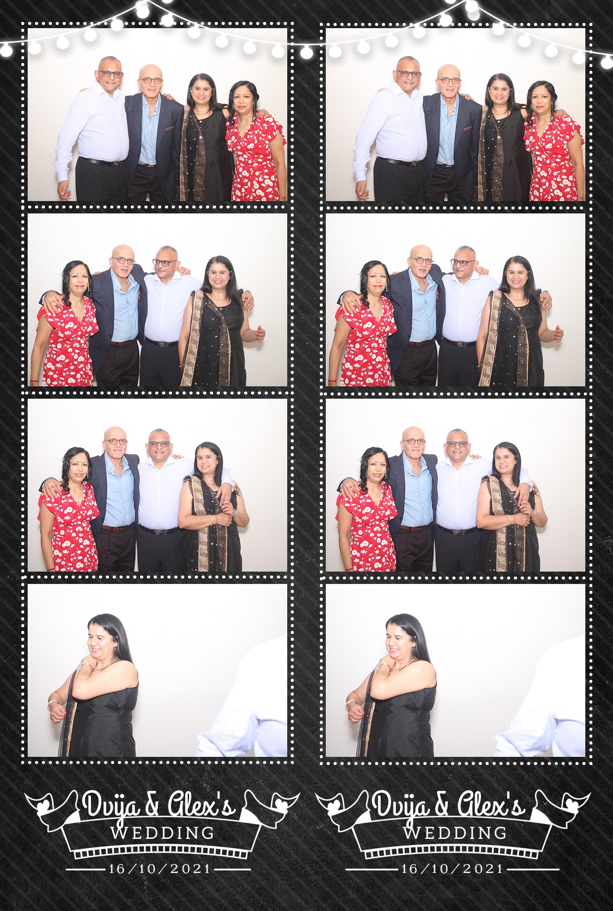 Diva and Alex's Wedding | View more photos from the event at gallery.myphotoboothexperience.co.uk/u/MyPhotoBoothExperienceLtd/Diva-and-Alexs-Wedding