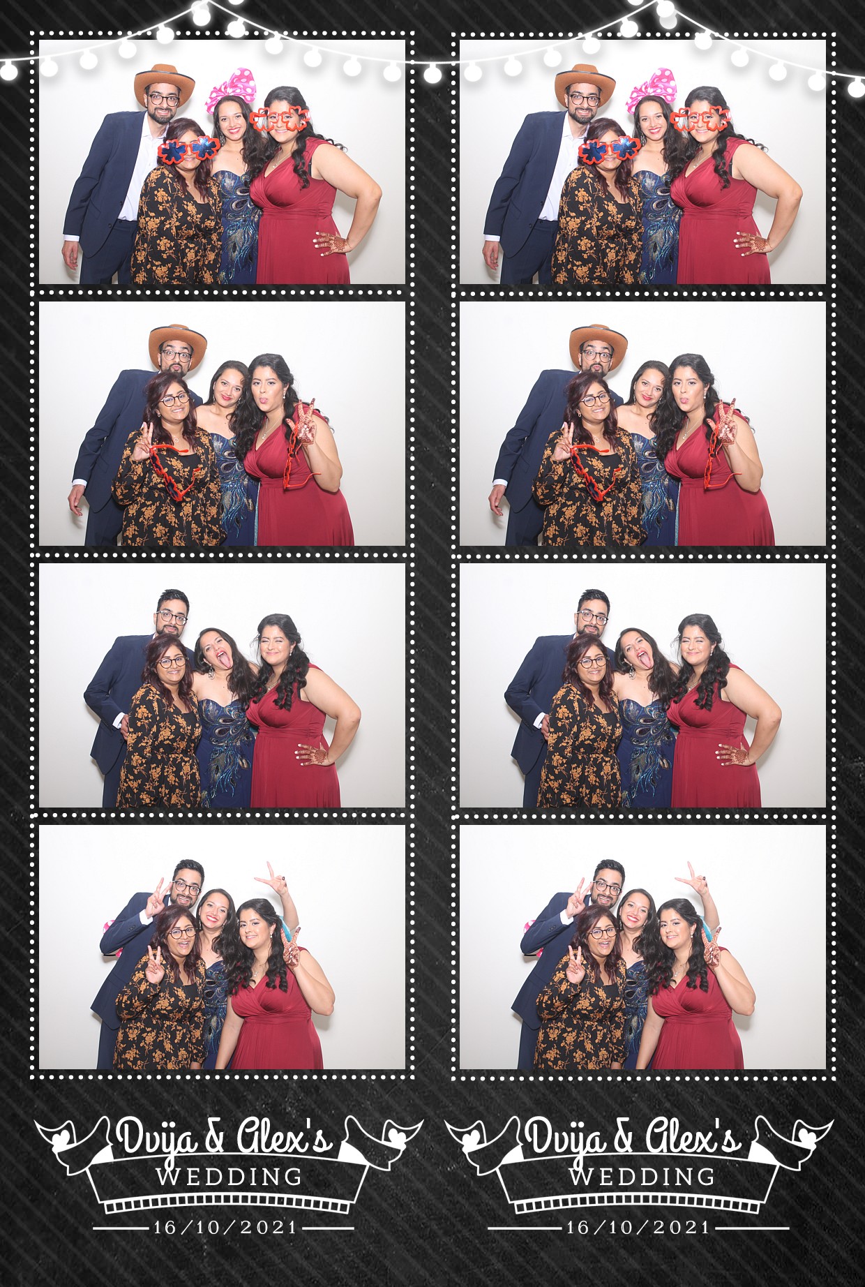 Diva and Alex's Wedding | View more photos from the event at gallery.myphotoboothexperience.co.uk/u/MyPhotoBoothExperienceLtd/Diva-and-Alexs-Wedding