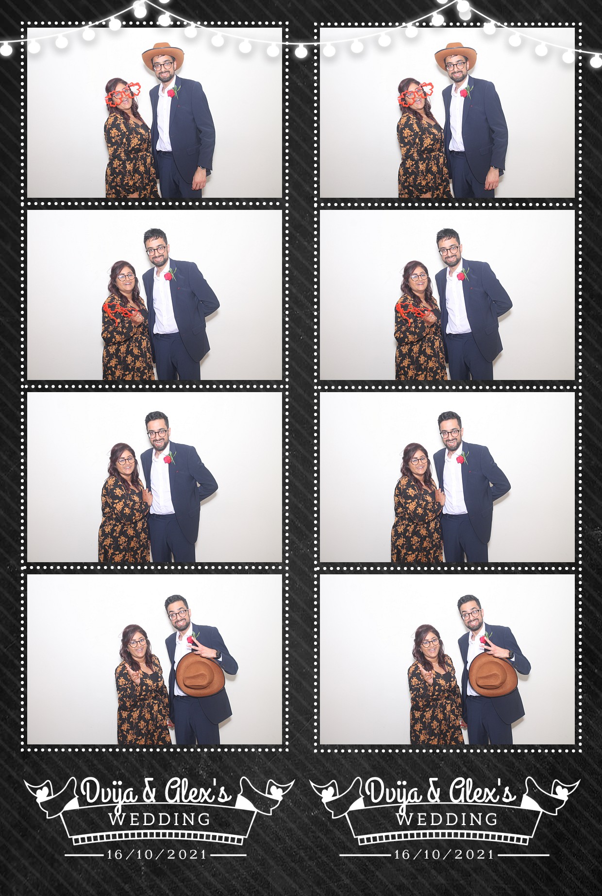 Diva and Alex's Wedding | View more photos from the event at gallery.myphotoboothexperience.co.uk/u/MyPhotoBoothExperienceLtd/Diva-and-Alexs-Wedding
