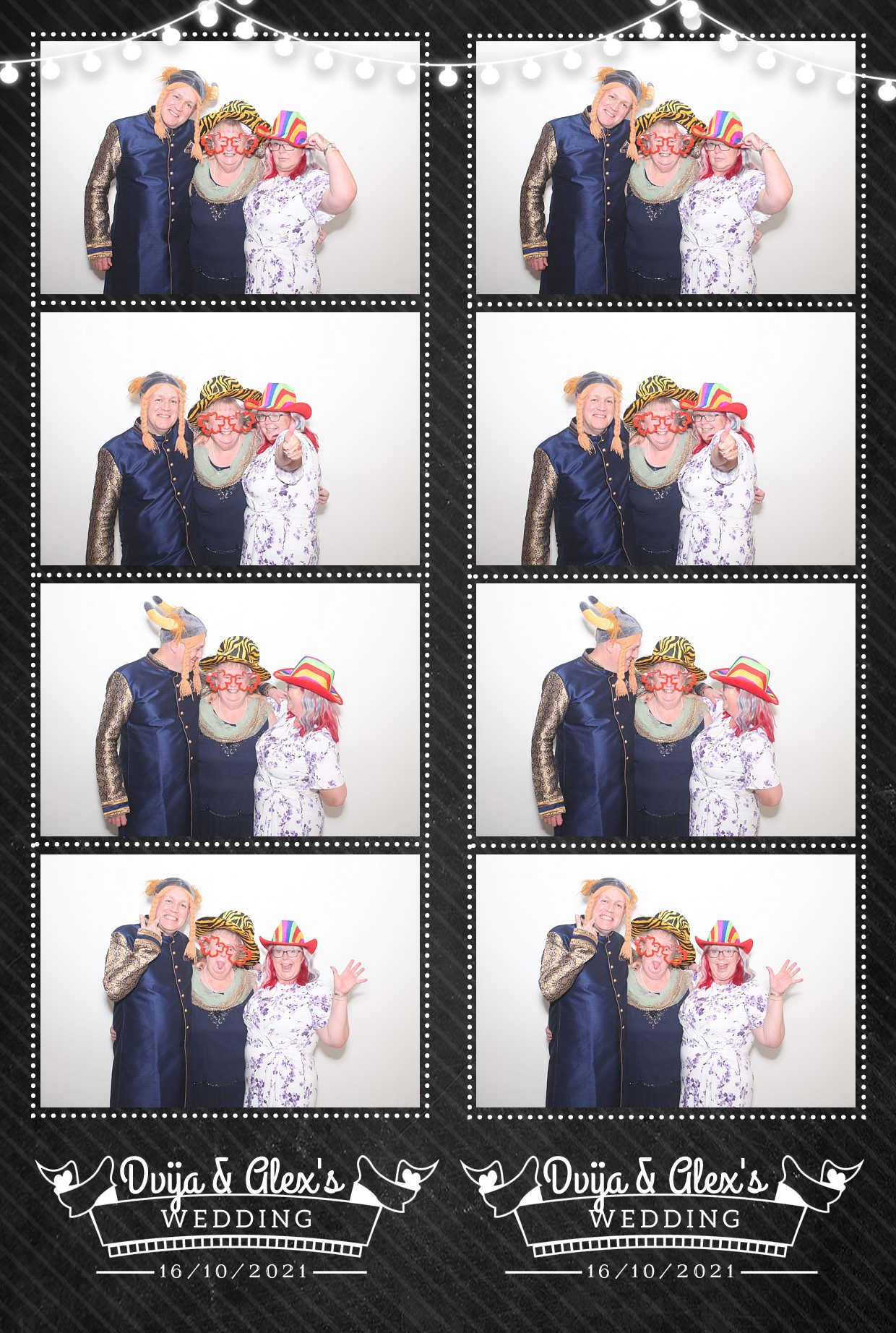 Diva and Alex's Wedding | View more photos from the event at gallery.myphotoboothexperience.co.uk/u/MyPhotoBoothExperienceLtd/Diva-and-Alexs-Wedding