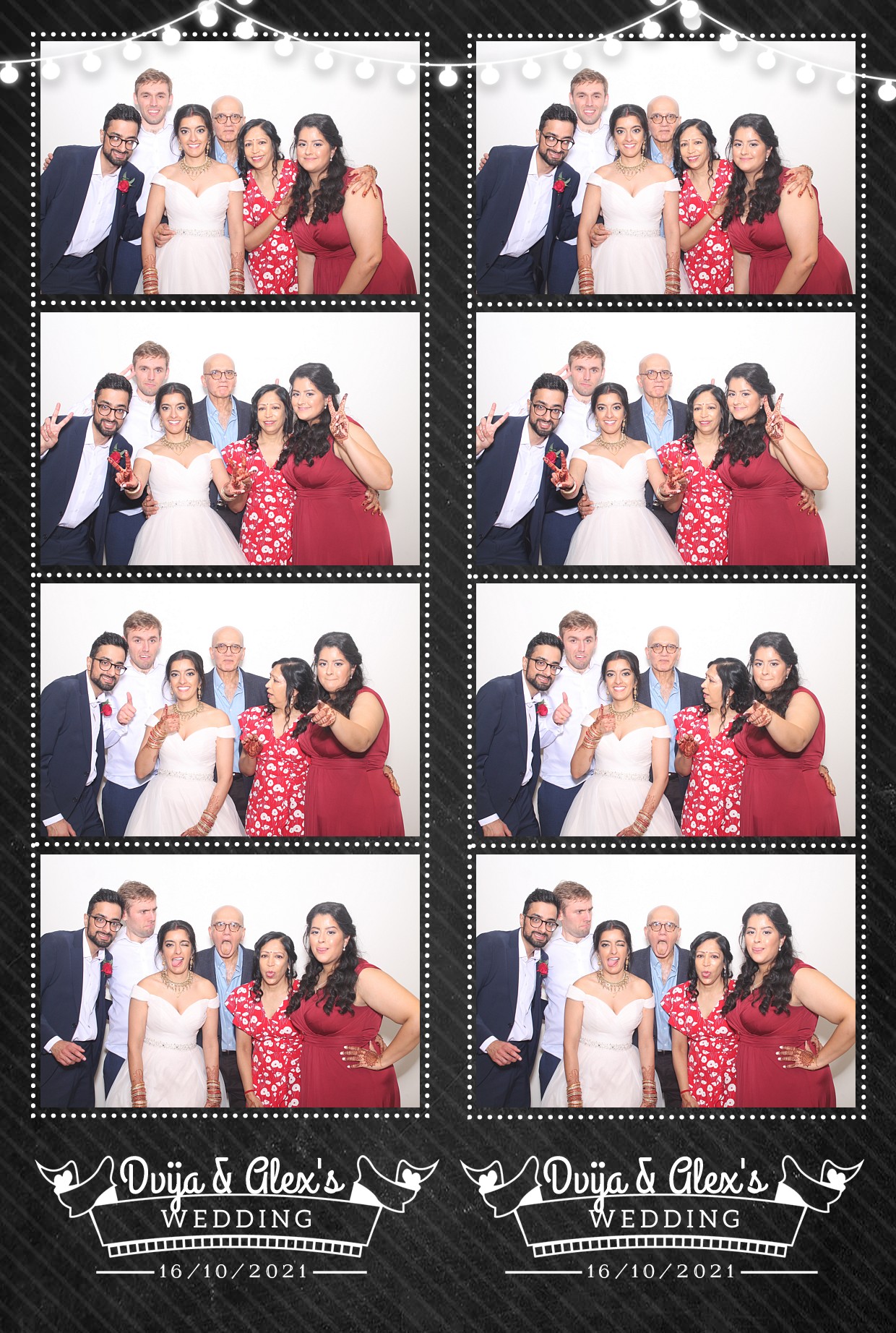 Diva and Alex's Wedding | View more photos from the event at gallery.myphotoboothexperience.co.uk/u/MyPhotoBoothExperienceLtd/Diva-and-Alexs-Wedding