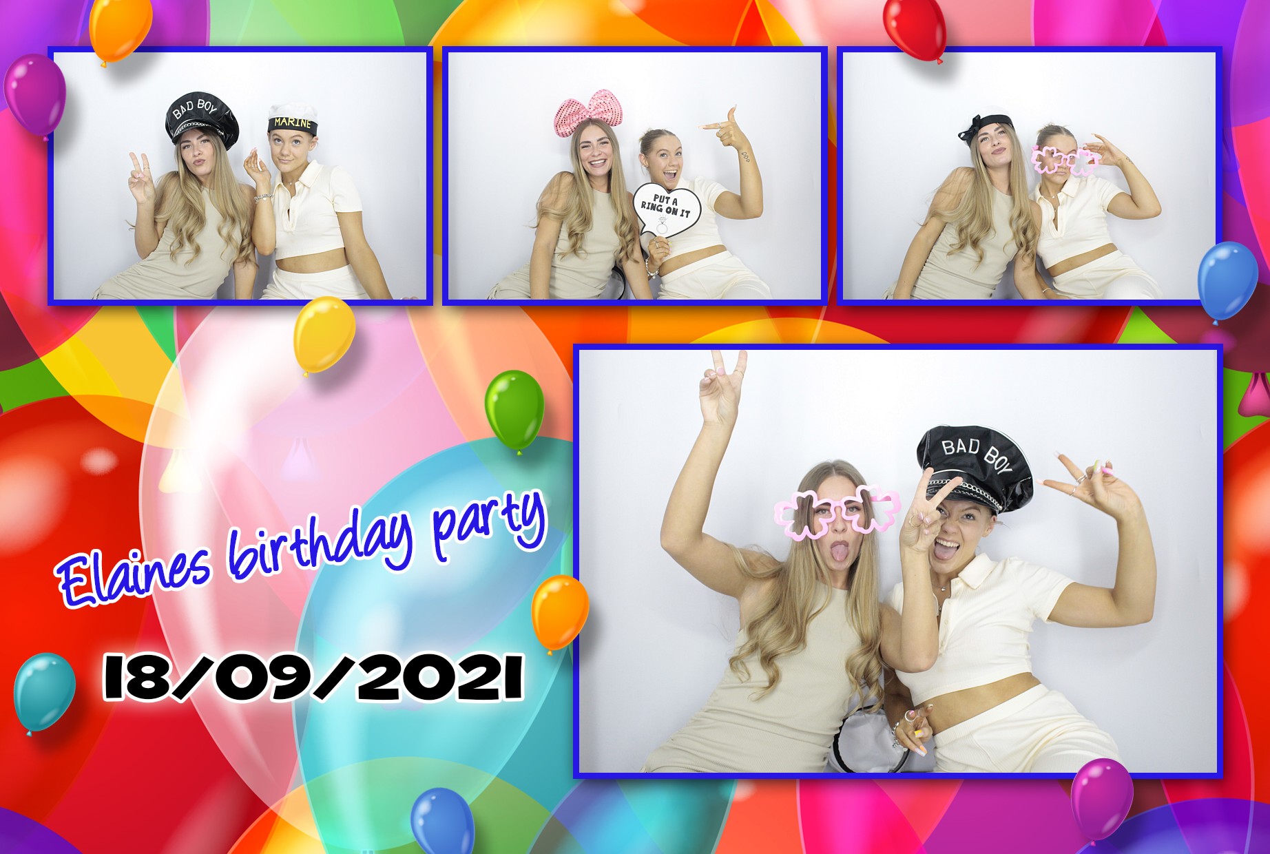 Elaine's Birthday Party | View more photos from the event at gallery.myphotoboothexperience.co.uk/u/MyPhotoBoothExperienceLtd/Elaines-Birthday-Party