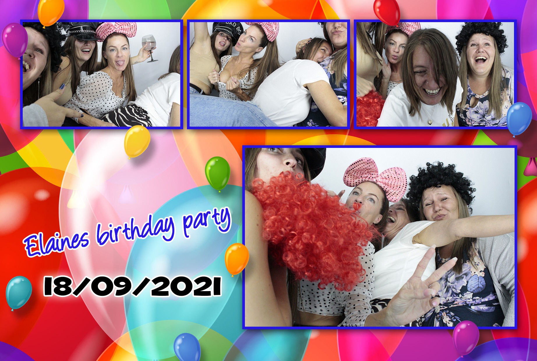 Elaine's Birthday Party | View more photos from the event at gallery.myphotoboothexperience.co.uk/u/MyPhotoBoothExperienceLtd/Elaines-Birthday-Party