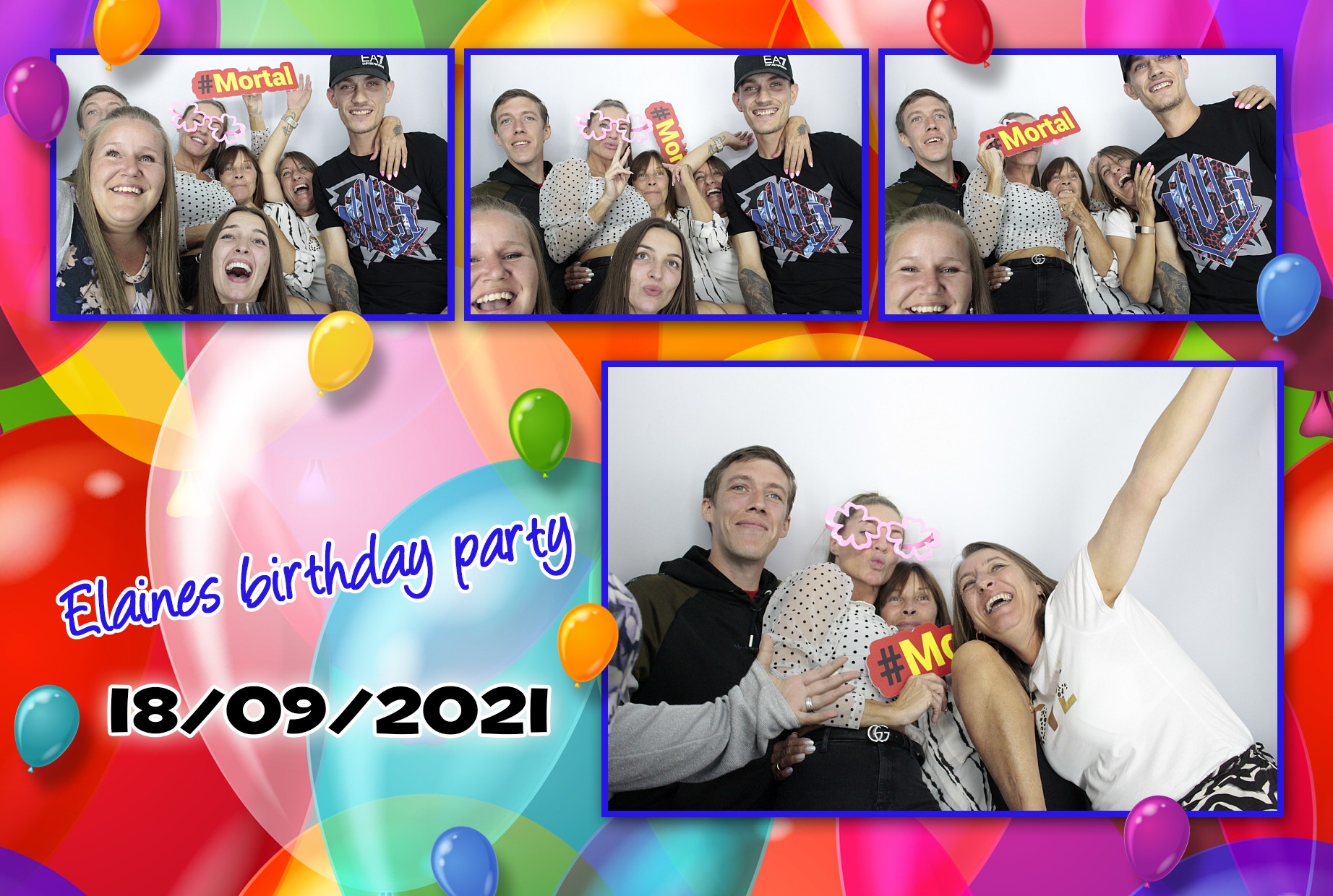 Elaine's Birthday Party | View more photos from the event at gallery.myphotoboothexperience.co.uk/u/MyPhotoBoothExperienceLtd/Elaines-Birthday-Party