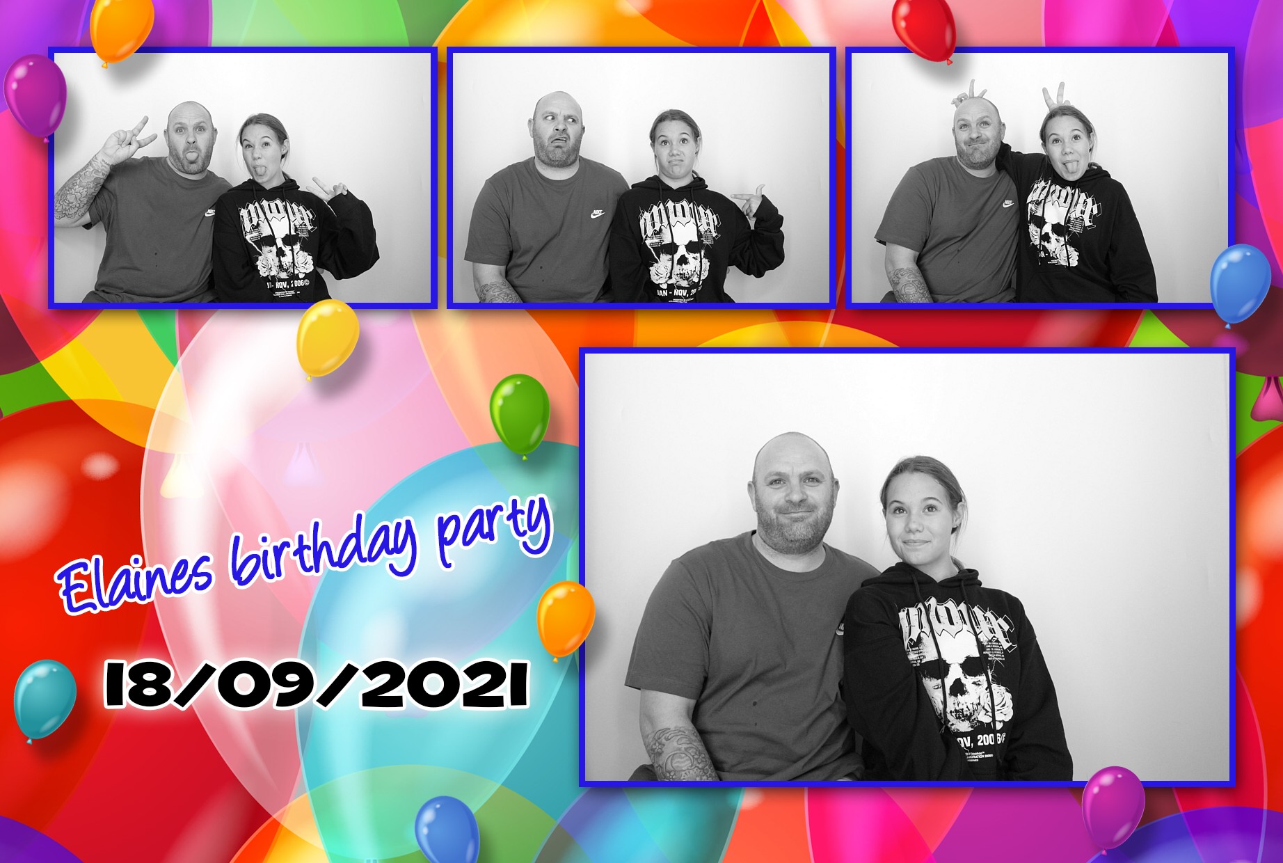 Elaine's Birthday Party | View more photos from the event at gallery.myphotoboothexperience.co.uk/u/MyPhotoBoothExperienceLtd/Elaines-Birthday-Party