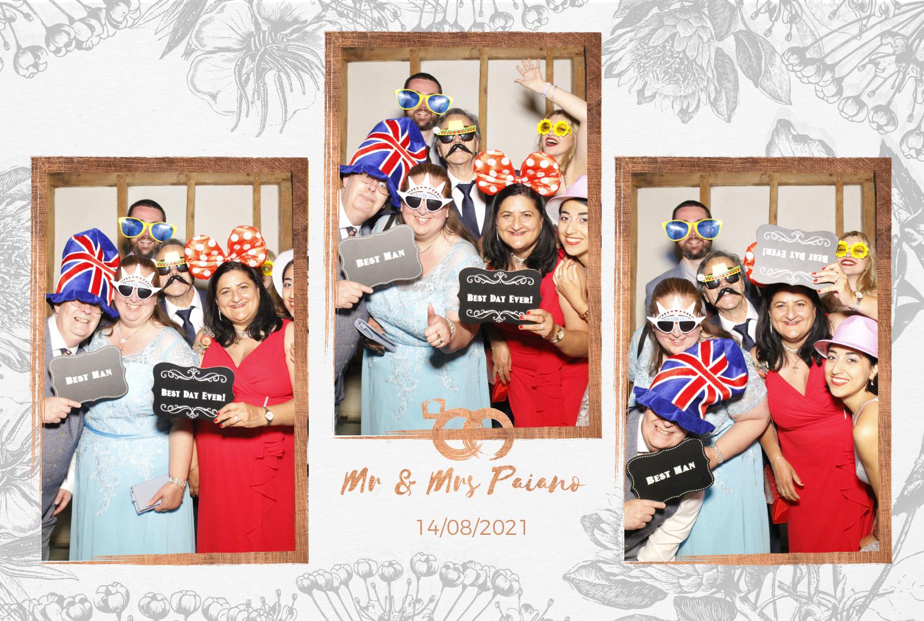 Gino & Amy's Wedding | View more photos from the event at gallery.myphotoboothexperience.co.uk/u/MyPhotoBoothExperienceLtd/Gino-Amys-Wedding