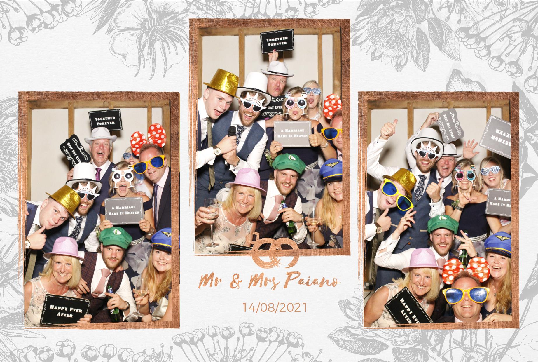 Gino & Amy's Wedding | View more photos from the event at gallery.myphotoboothexperience.co.uk/u/MyPhotoBoothExperienceLtd/Gino-Amys-Wedding