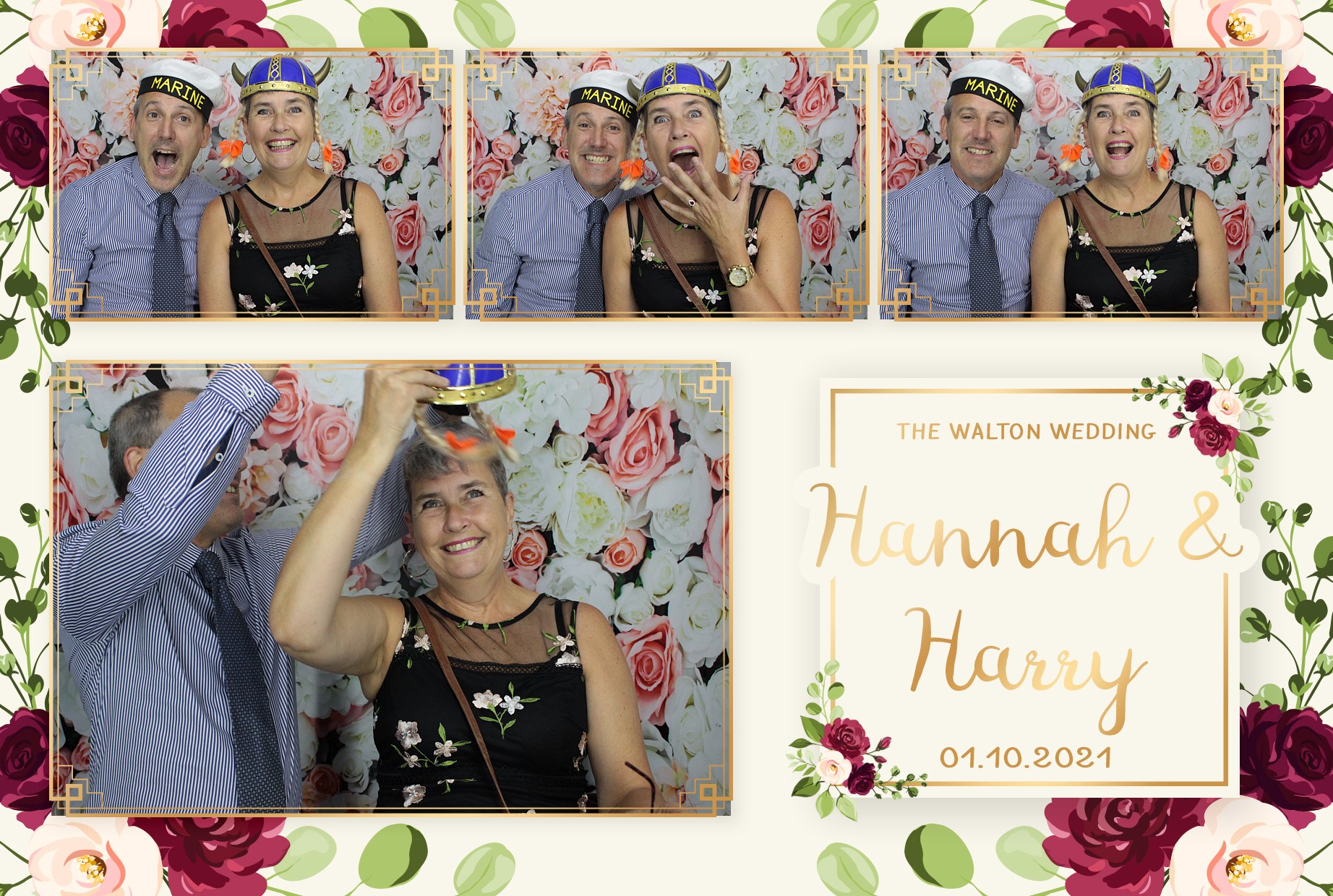 Harry and Hannah's Wedding  | View more photos from the event at gallery.myphotoboothexperience.co.uk/u/MyPhotoBoothExperienceLtd/Harry-and-Hannahs-Wedding