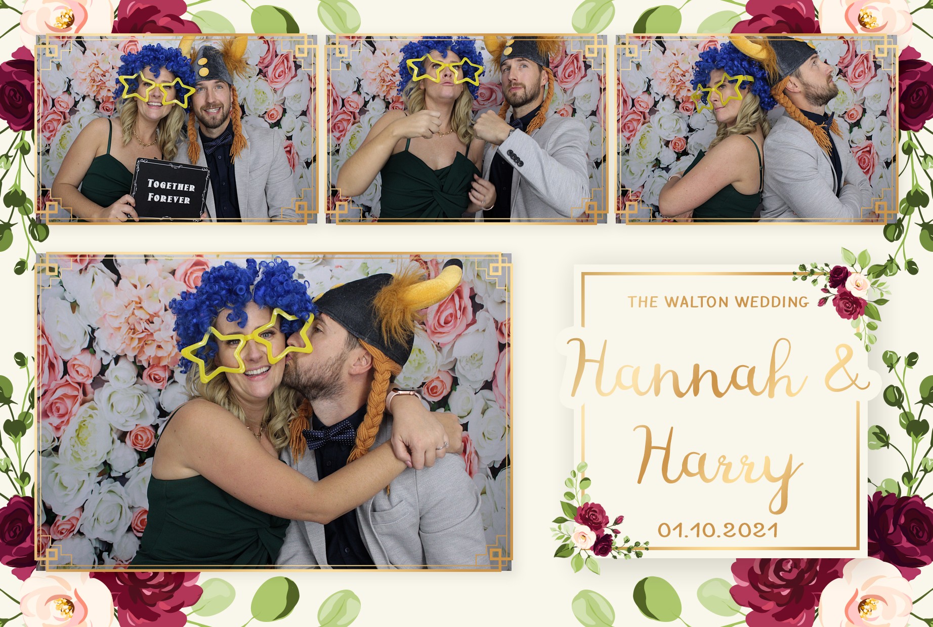 Harry and Hannah's Wedding  | View more photos from the event at gallery.myphotoboothexperience.co.uk/u/MyPhotoBoothExperienceLtd/Harry-and-Hannahs-Wedding