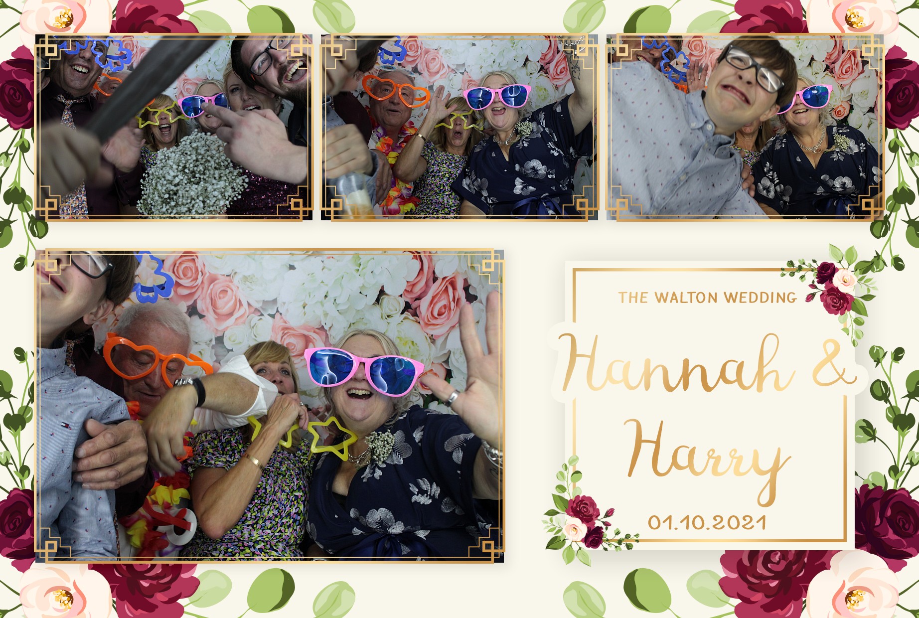 Harry and Hannah's Wedding  | View more photos from the event at gallery.myphotoboothexperience.co.uk/u/MyPhotoBoothExperienceLtd/Harry-and-Hannahs-Wedding